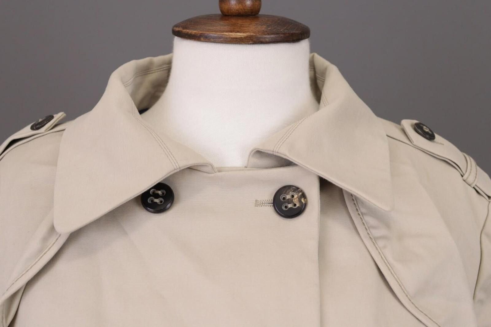 Polo Ralph Lauren Laurel Beige Double Wool Cropped Coat Jacket Size 44 Size M / US 6-8 / IT 42-44 - 6 Thumbnail