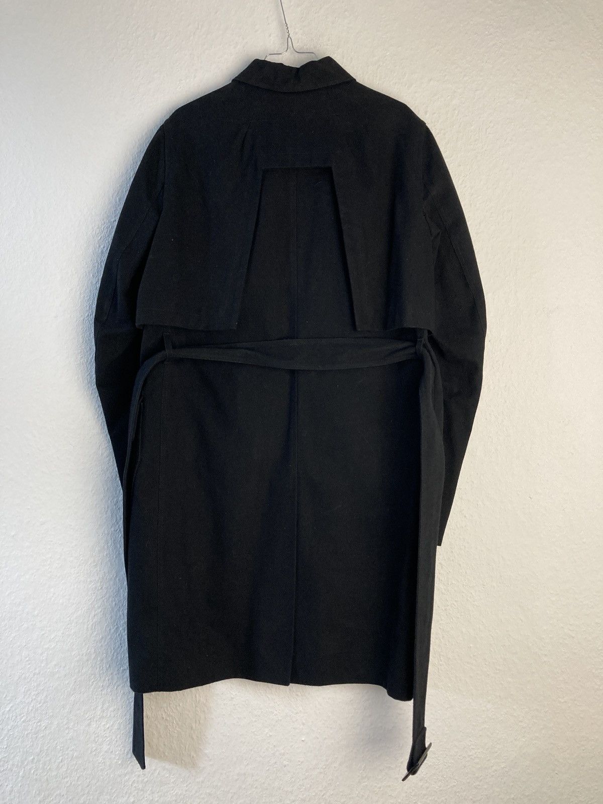 Rick Owens F/W 19 „LARRY“ Paneled Trench Coat Rick Owens IT50/M Size US M / EU 48-50 / 2 - 8 Thumbnail