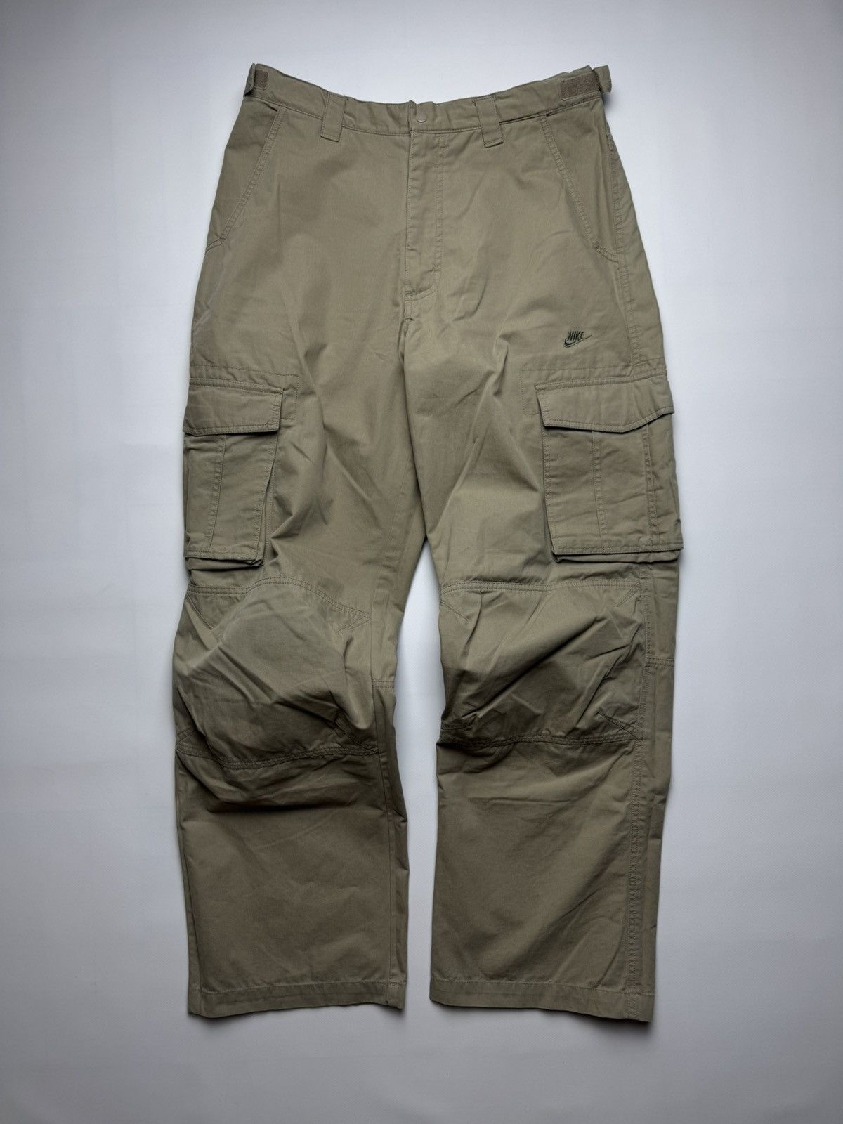 Nike Vintage Nike Gorpcore Khaki Cargo Pants Size US 34 / EU 50 - 9 Thumbnail