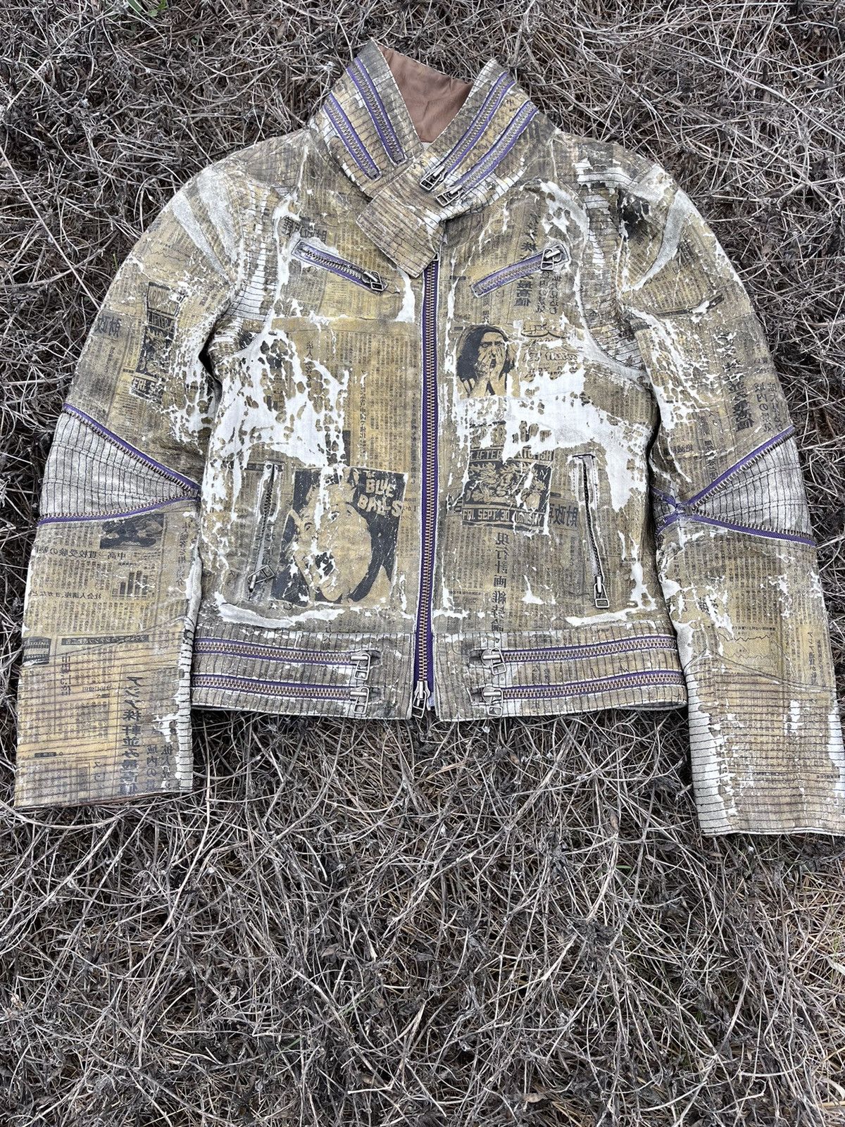 Vintage *RARE* Vintage Cosa Nostra Eternal Embrace Distressed Jacket Size US M / EU 48-50 / 2 - 2 Thumbnail