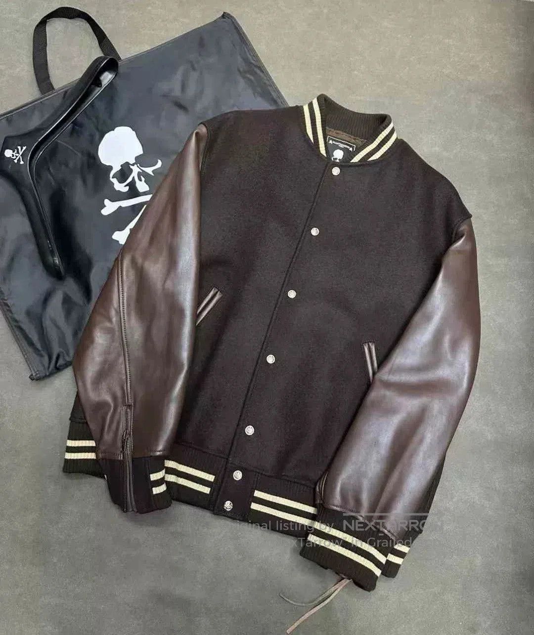 Mastermind World Mastermind World MMW 23AW Cashmere Varsity Jacket. Size US M / EU 48-50 / 2 - 1 Thumbnail