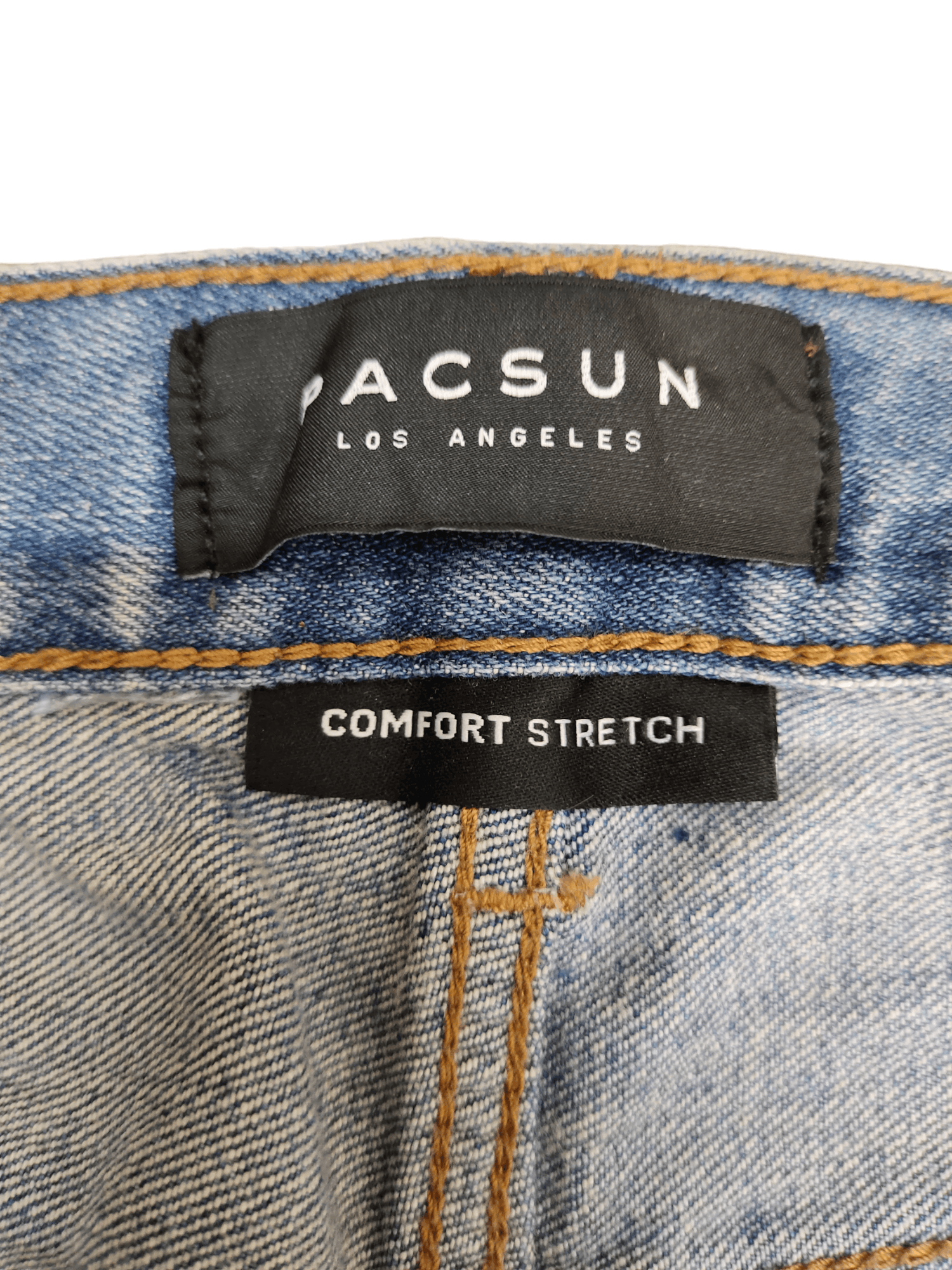 Pacsun Pacsun Stacked Skinny Denim Pants Comfort Stretch Size US 31 - 12 Thumbnail