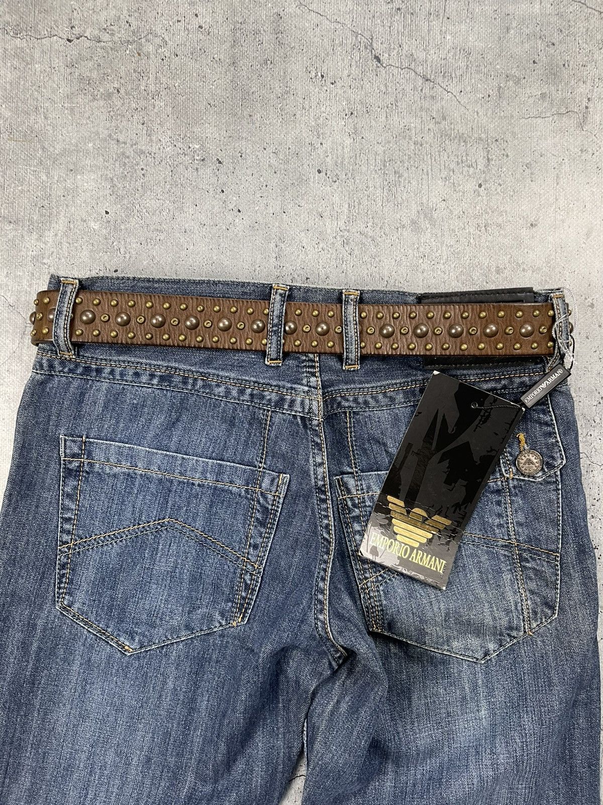 Japanese Brand × Vintage Vintage Y2K Bb.Simon Style Punk Cross Logo 🤎belt Japanese Size ONE SIZE - 6 Thumbnail