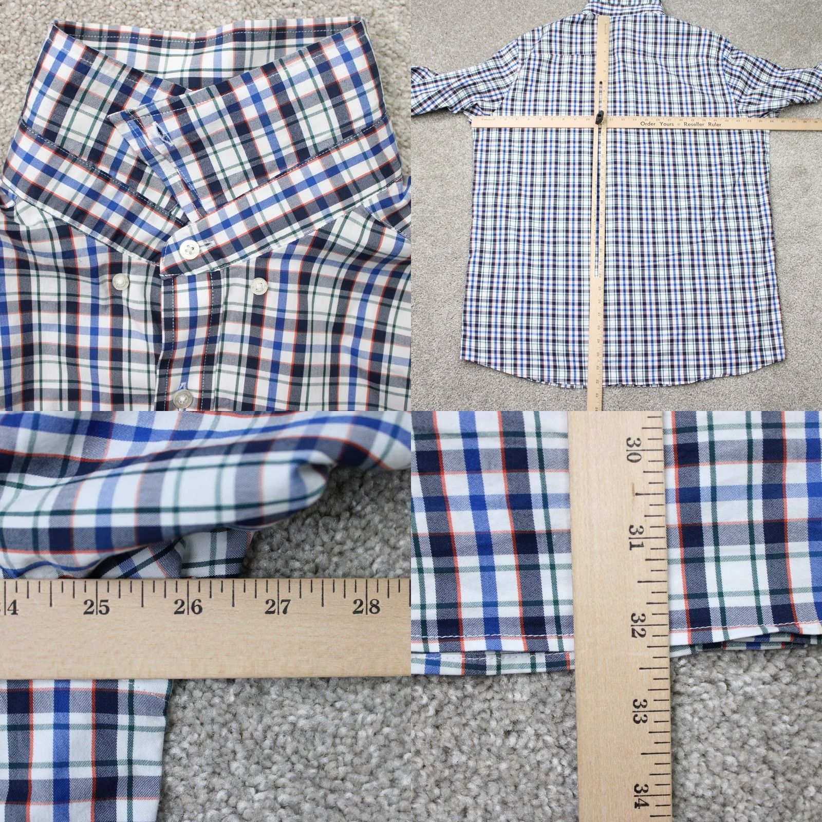 Southern Tide Southern Tide Shirt Men XL Plaid Charleston Button-Up Long Sleeve Multicolor Size US XL / EU 56 / 4 - 9 Thumbnail