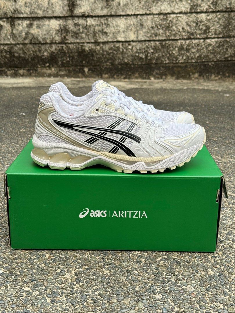 Aritzia × Asics ASICS Gel-Kayano 14 Aritzia White Black Size US 7 / IT 37 - 1 Thumbnail