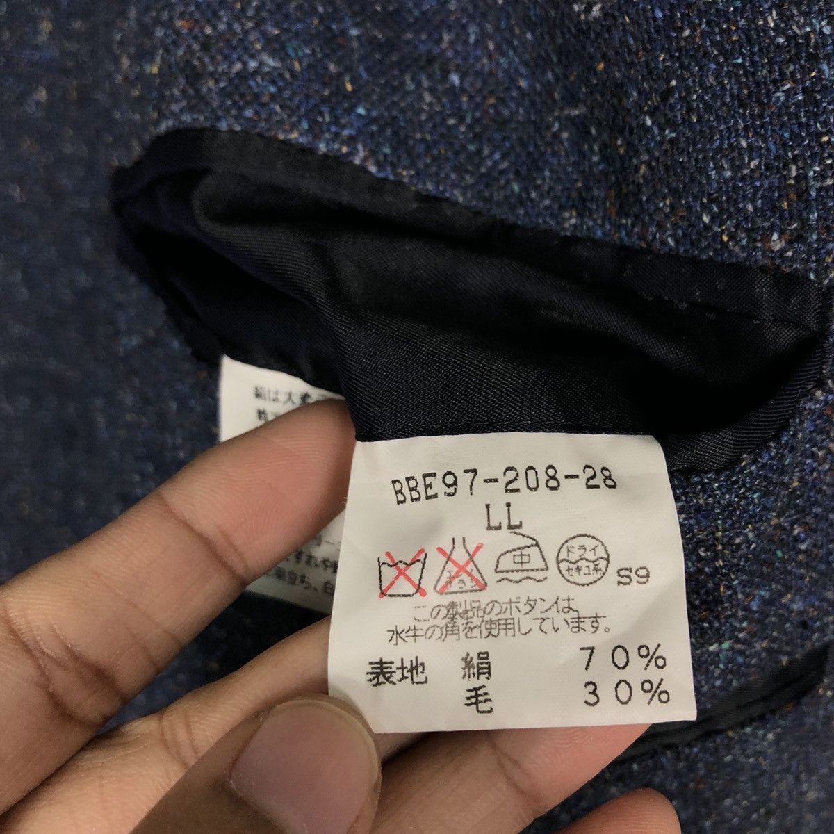 Burberry 🔥Vintage Wool Work Jacket Burberry London Double Breast Size US L / EU 52-54 / 3 - 18 Thumbnail