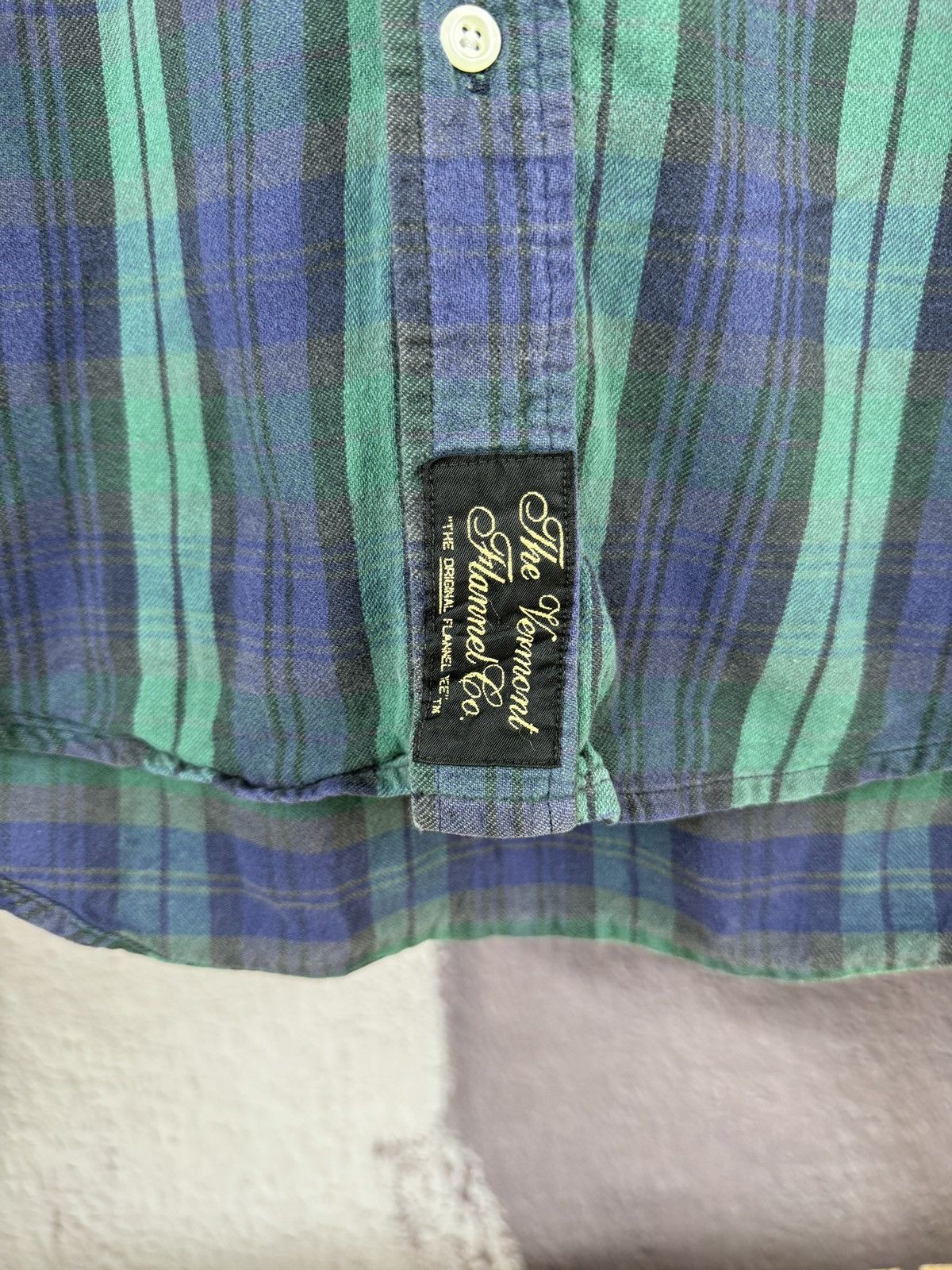 The Vermont Flannel Company × Vintage The Vermont Flannel Co. Checkered vintage made in USA shirt Size US M / EU 48-50 / 2 - 6 Thumbnail