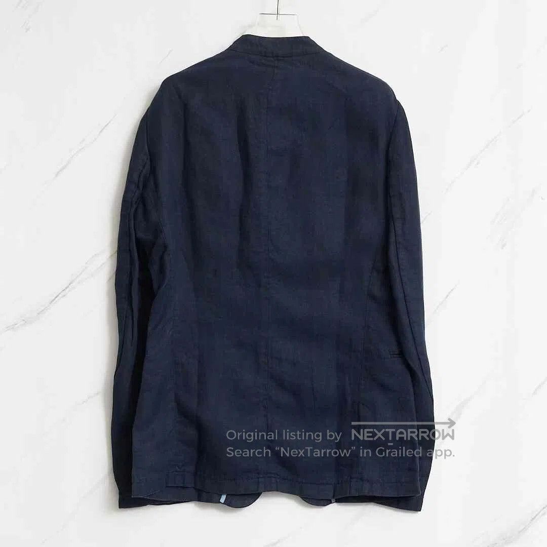 Armani Collezioni Armani Collezioni Men's Navy Stand-Collar Jacket. Size US M / EU 48-50 / 2 - 5 Thumbnail