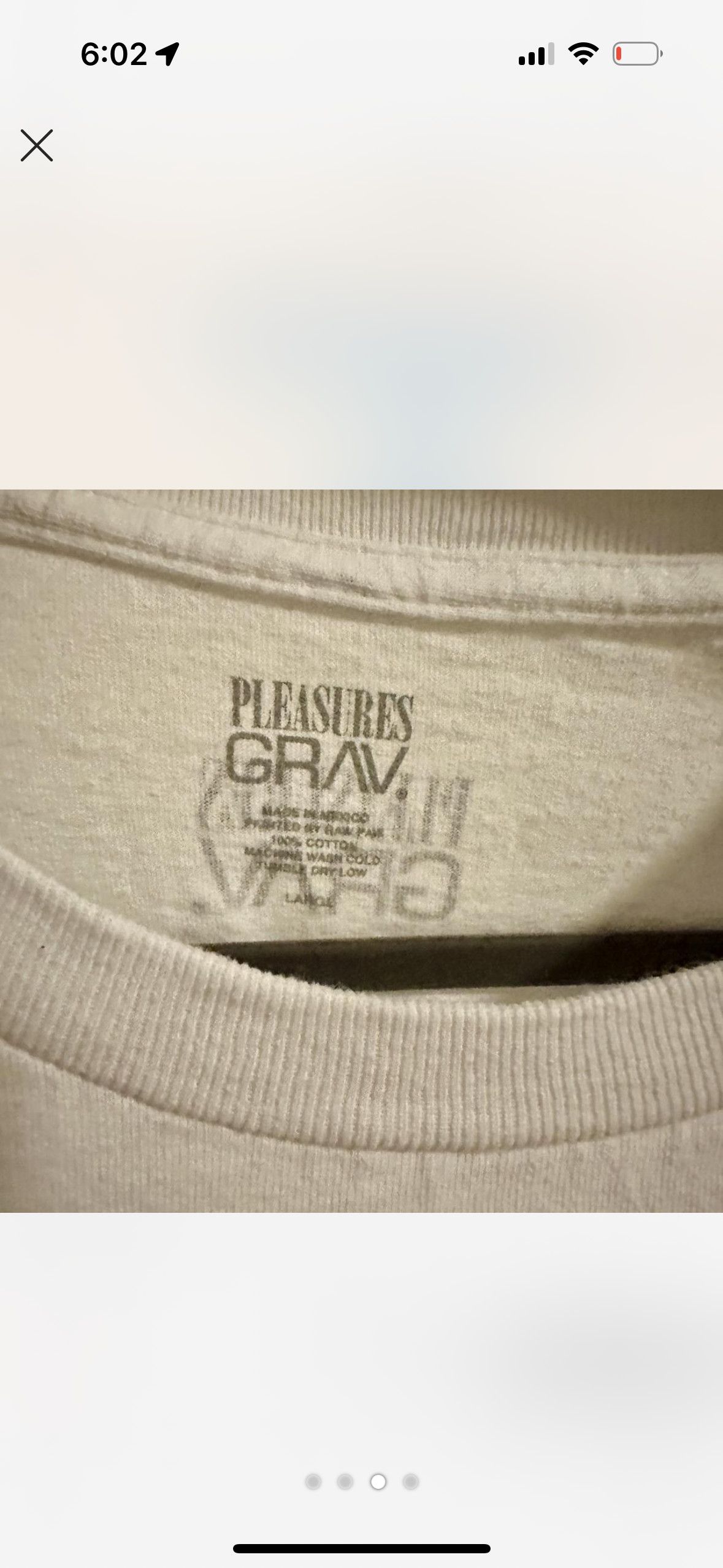 Pleasures Pleasures x GRAV labs custom screen printed skeleton shirt Size US L / EU 52-54 / 3 - 4 Thumbnail