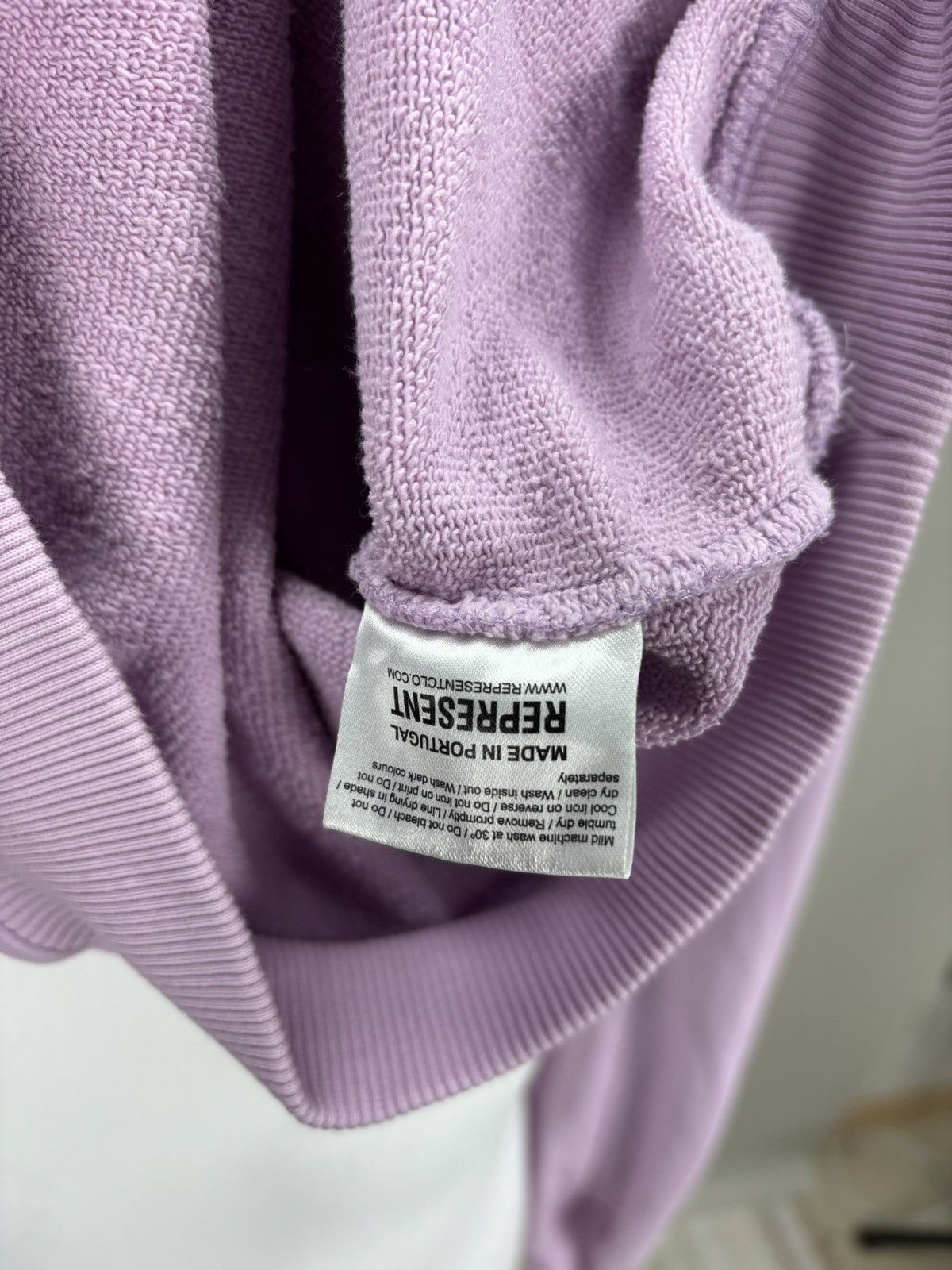 Represent Clo. Mens hoodie Represent Size L Color Purple Size US L / EU 52-54 / 3 - 15 Thumbnail