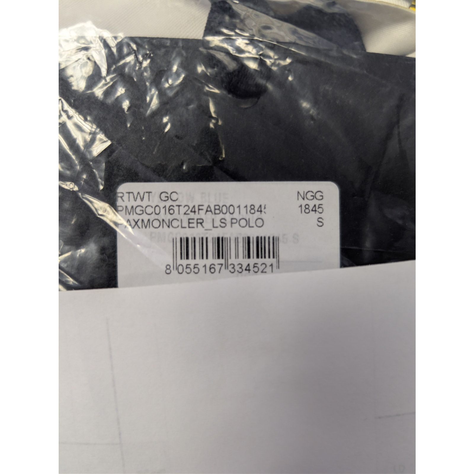 Moncler × Palm Angels o1rshd1 Striped Cotton Polo Shirt in Yellow / Blue Size US S / EU 44-46 / 1 - 22 Thumbnail