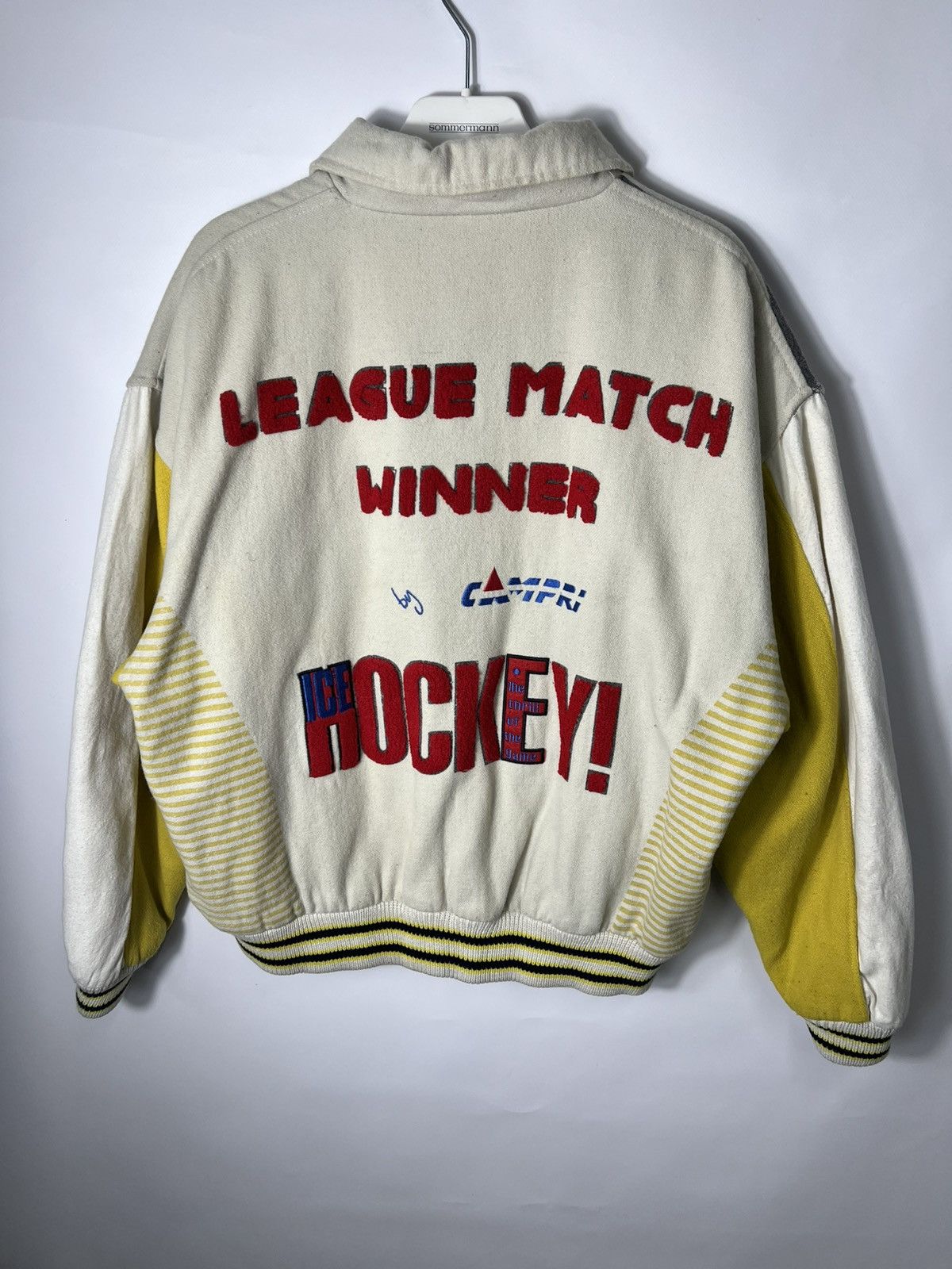 NHL Vintage 92 Campri International Hockey League Varsity Jacket Size US M / EU 48-50 / 2 - 7 Thumbnail