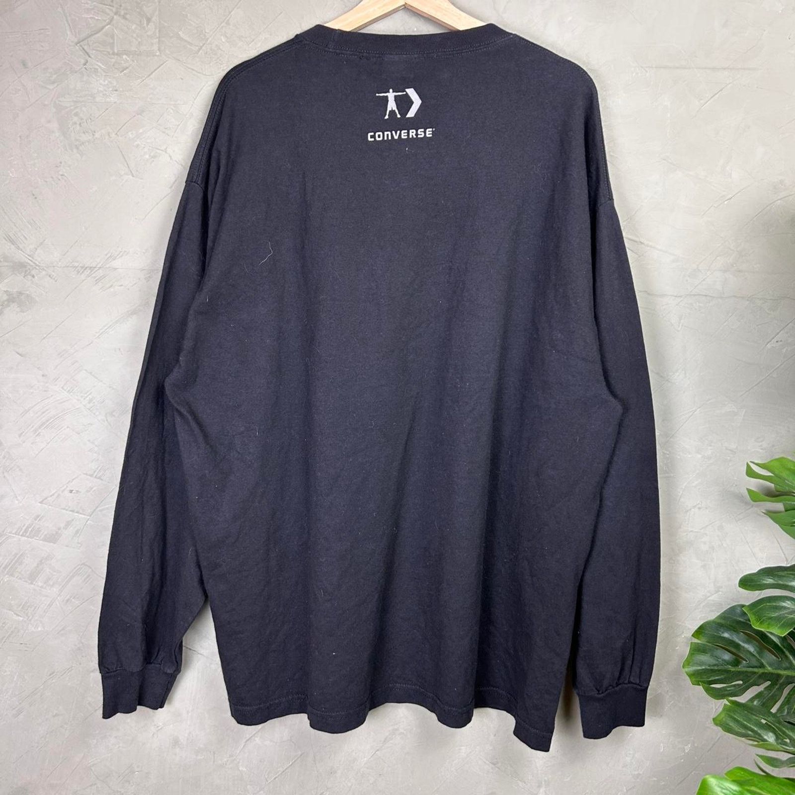 Converse Vintage Dwayne Wade Converse 2000s XL Long Sleeve Shirt Size US XL / EU 56 / 4 - 4 Thumbnail