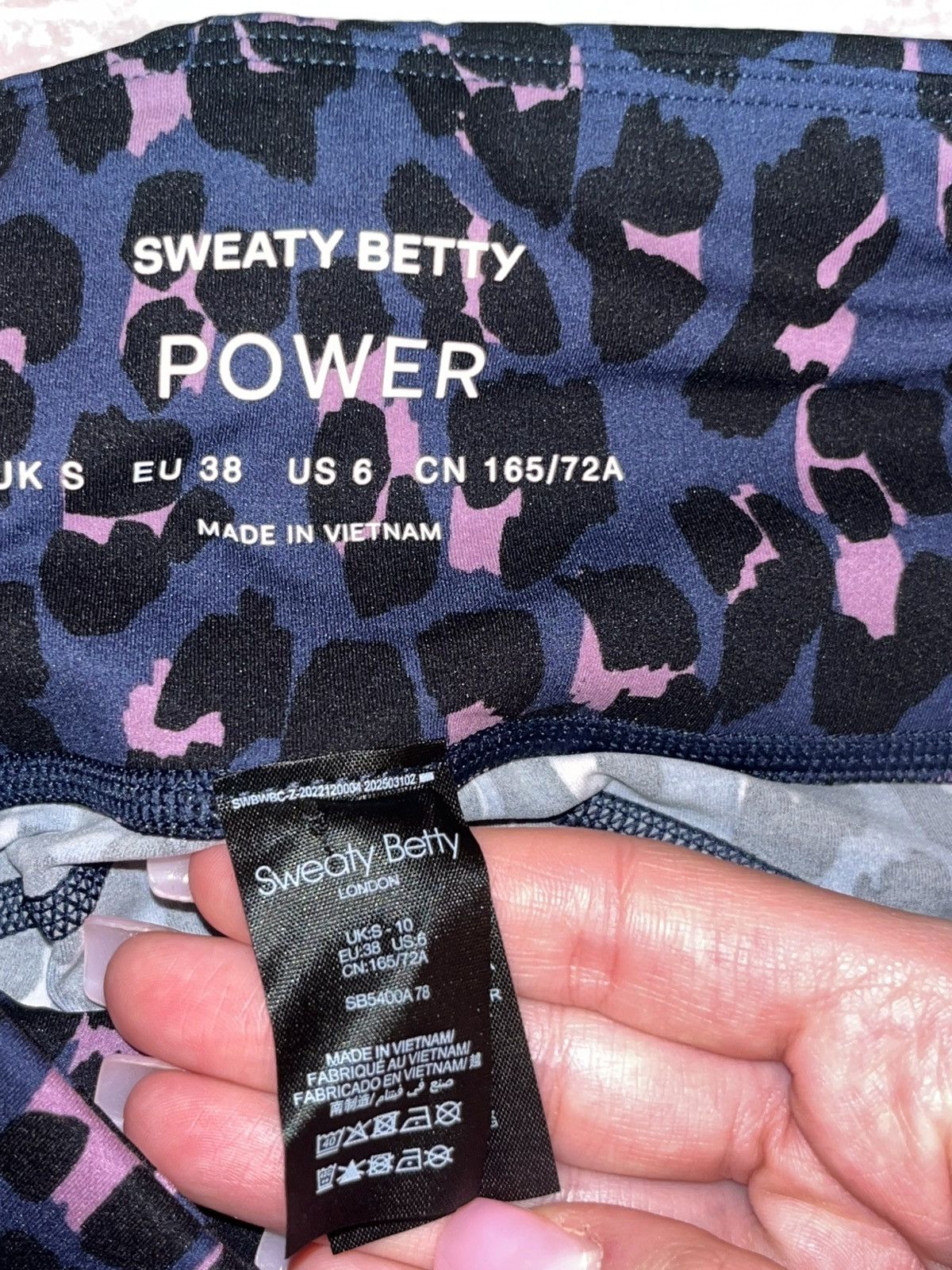 Sweaty Betty Power workout leggings Size 27" / US 4 / IT 40 - 5 Thumbnail
