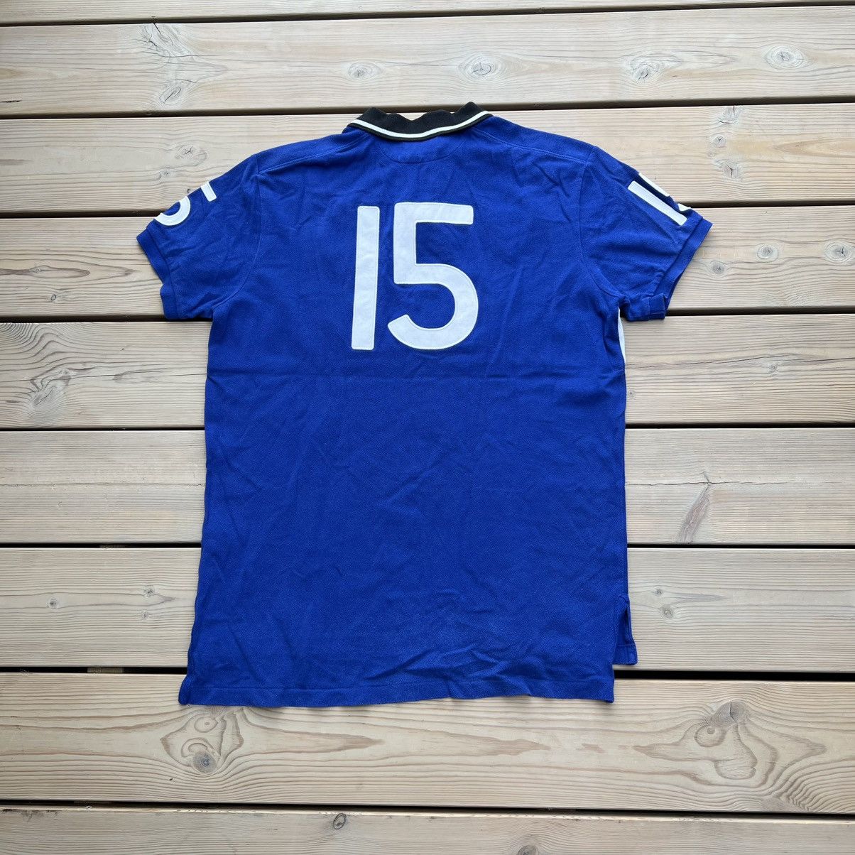 Polo Ralph Lauren Polo Ralph Lauren Rare Big Pony Chief Keef Polo Italia Blue Size US L / EU 52-54 / 3 - 10 Thumbnail