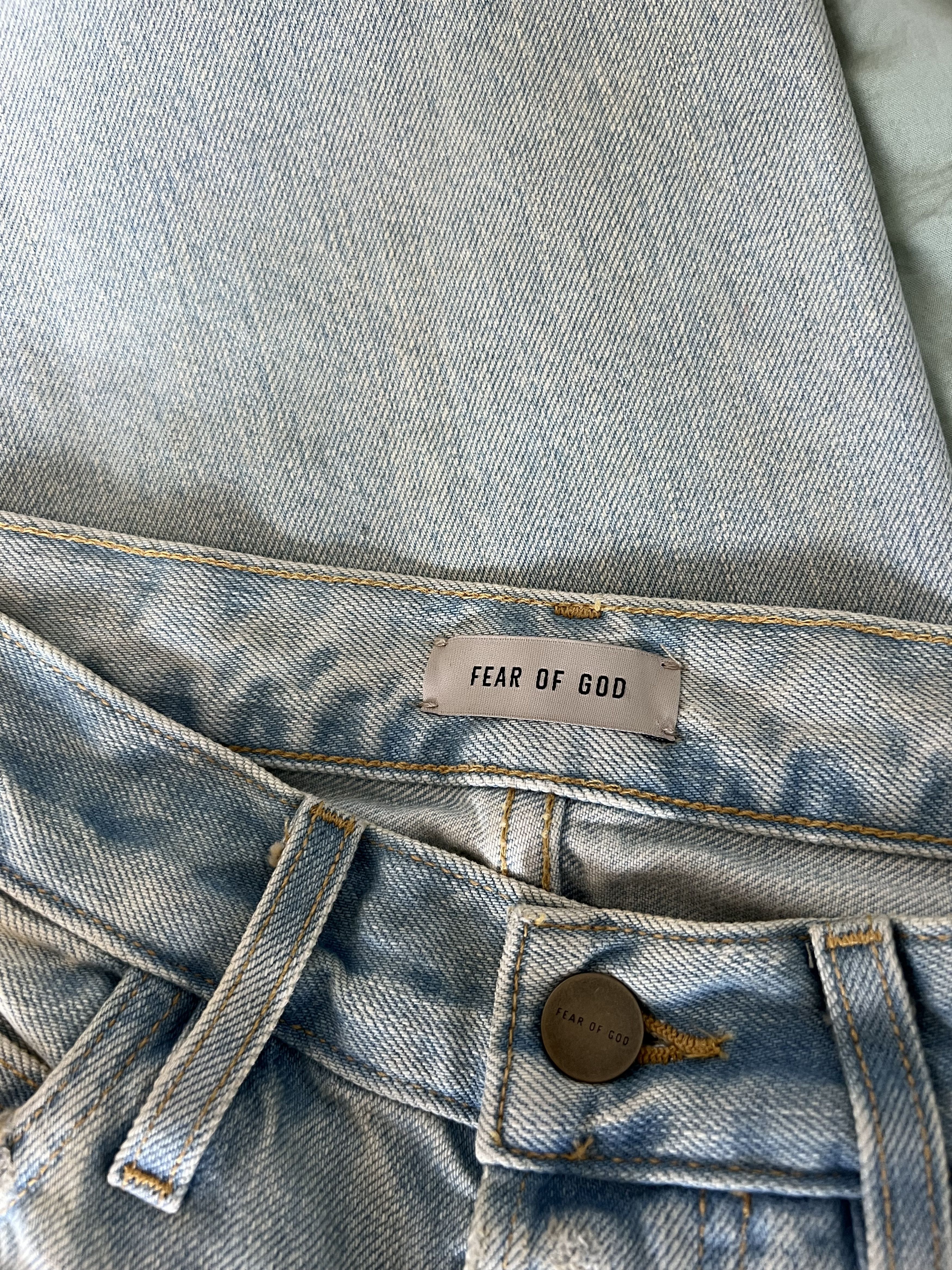 Fear of God Fear of God 8th Collection Jeans in Light Indigo Size US 30 / EU 46 - 8 Thumbnail
