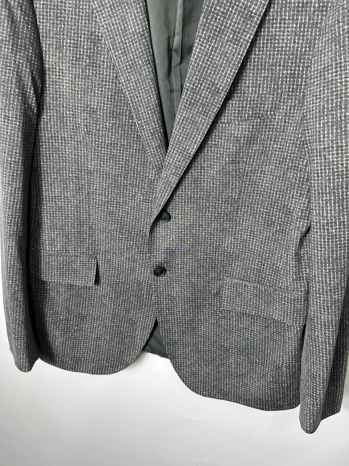 Boggi Luxury Italian Designer Boggi Milano B Tech Blazer Size 52 Size 52R - 3 Thumbnail
