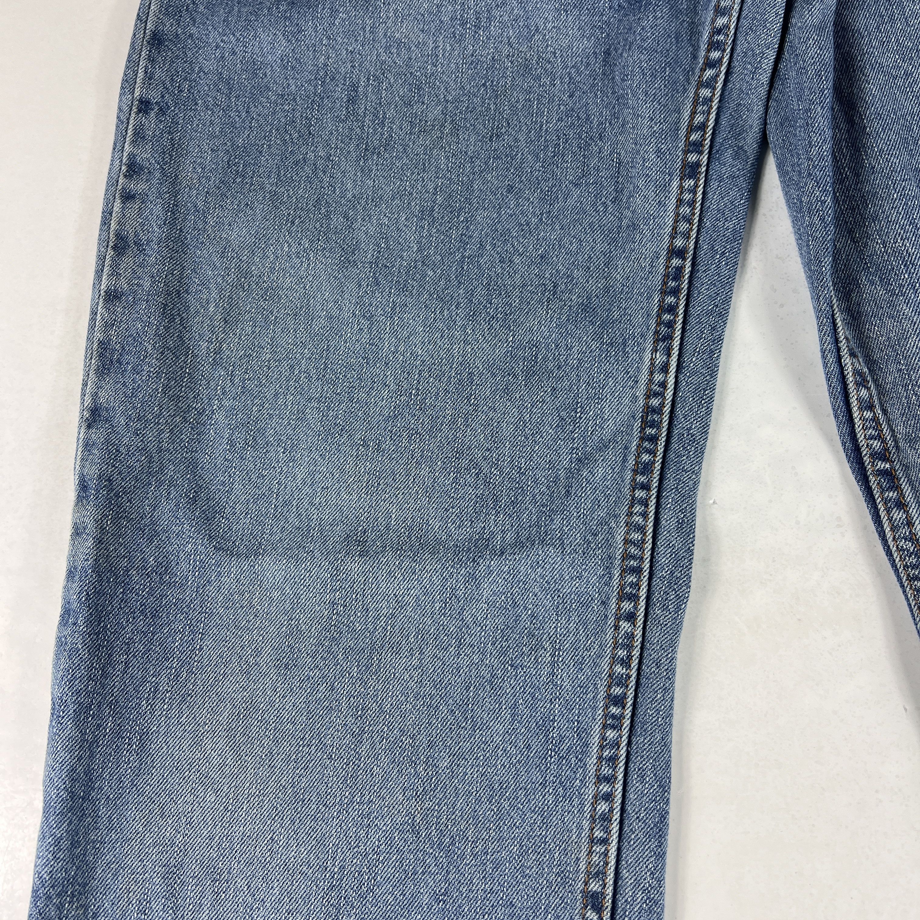 Levi's Y2K Levi's Jeans 550 Relaxed Fit Blue Faded Cotton Denim Size US 33 - 6 Thumbnail