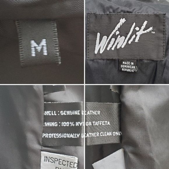 Vintage Vintage 90s y2k Winlet Black Leather Oversize Slouchy Trench Size M / US 6-8 / IT 42-44 - 5 Thumbnail