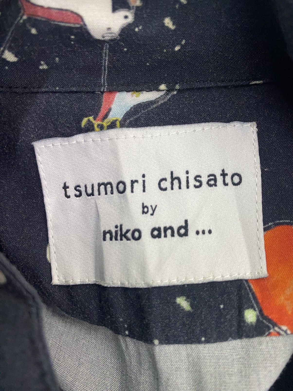 Japanese Brand × Tsumori Chisato Tsumori Chisato X Nico and… Rayon Shirt Button Size S / US 4 / IT 40 - 8 Thumbnail