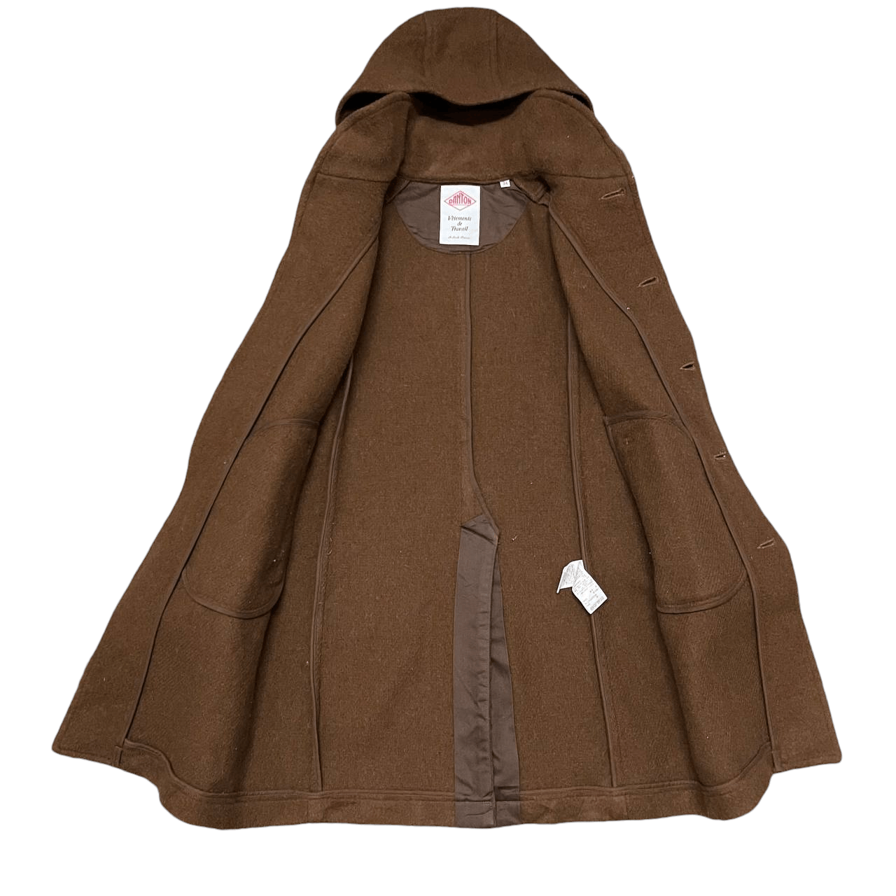 Danton Vintage Danton Vetements de Travail Wool Overcoat Size US S / EU 44-46 / 1 - 5 Thumbnail