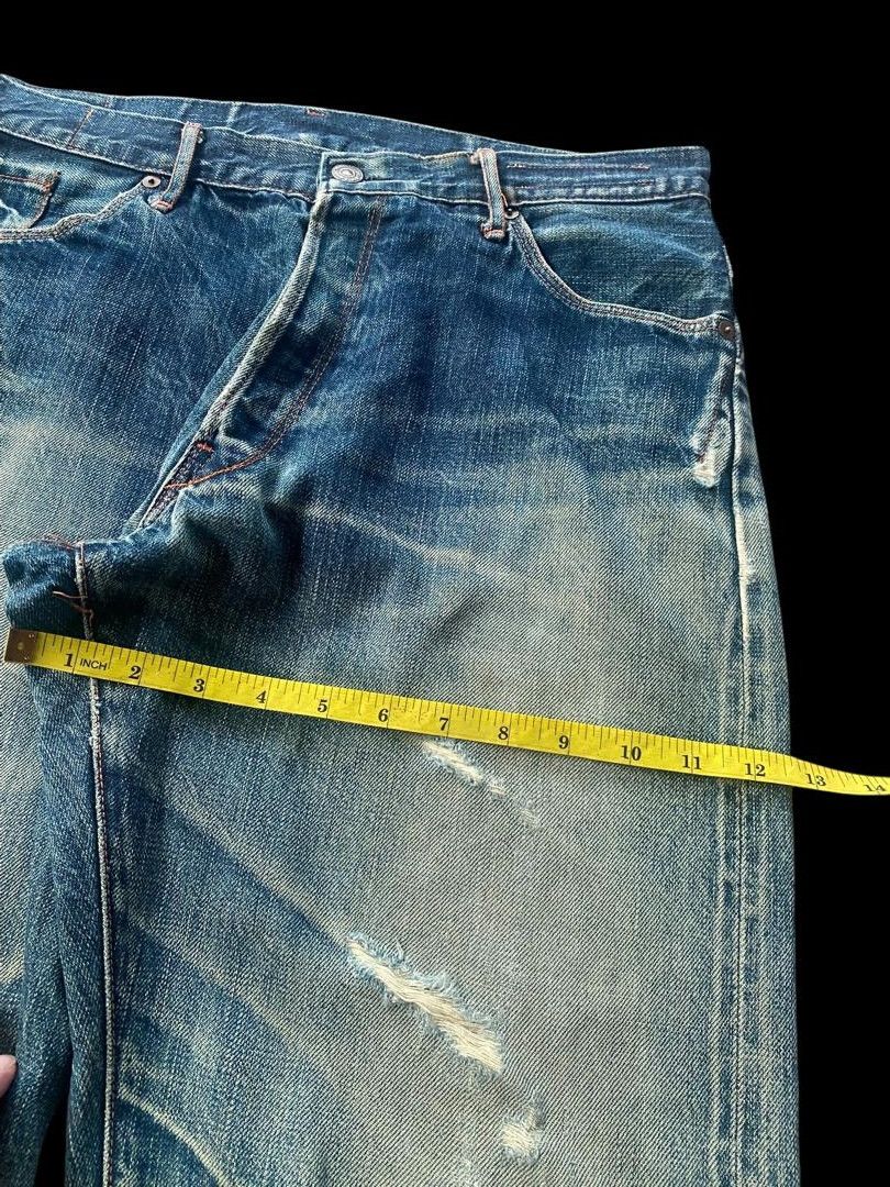 KATO 💥BEST OFFER💥VINTAGE KATO TOOL PROJECT SELVEDGE DENIM Size US 33 - 7 Thumbnail