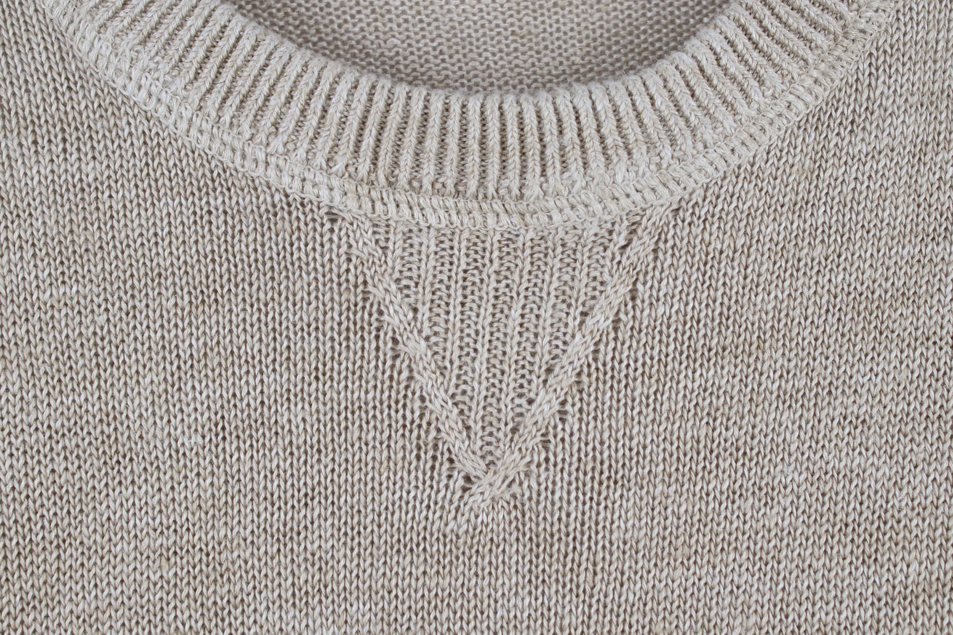 Banana Republic × Vintage Banana Republic E Canapificio Nazionale Knit Sweater Size US XL / EU 56 / 4 - 4 Thumbnail