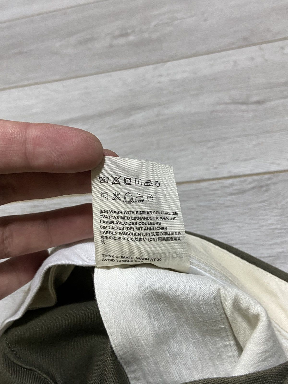 Acne Studios Acne Studios Cone Cotton chino Casual Pants trousers tapered Size US 30 / EU 46 - 6 Thumbnail