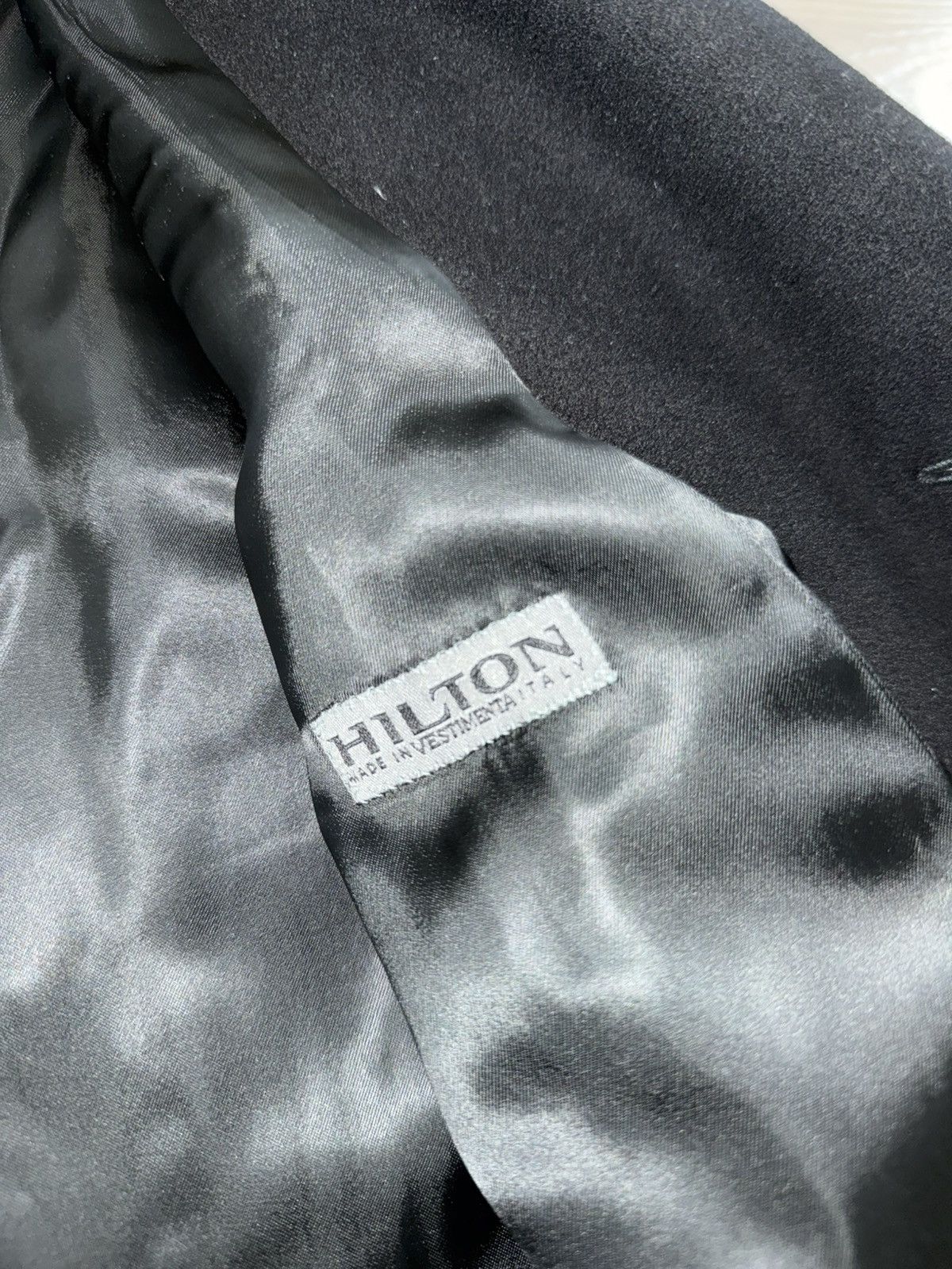 Armani Hilton by Armani Wool Cashmere Black Coat Size Large Size US L / EU 52-54 / 3 - 10 Thumbnail