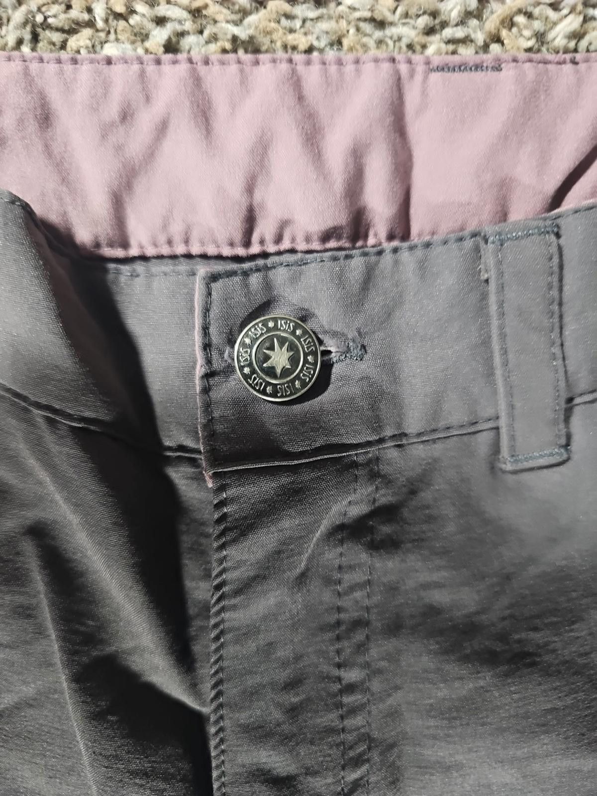Issey Miyake Isis Sz 10 Nylon Gray Outdoor Pants Size 32" / US 10 / IT 46 - 2 Thumbnail