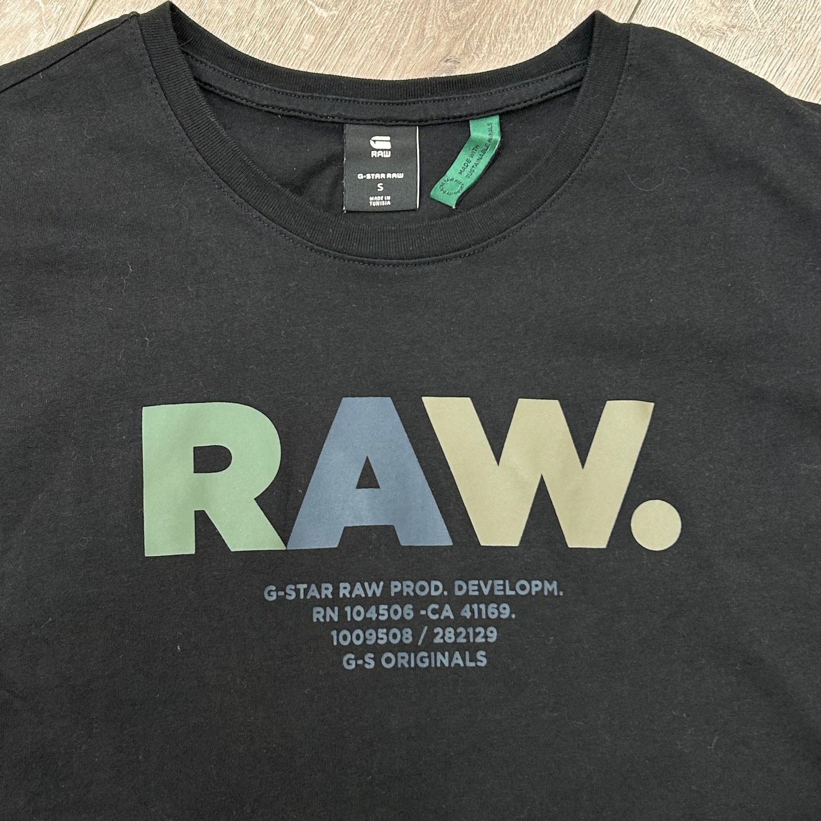 G-Star G-Star RAW Multi Color Spell Out Tee T Shirt Size Small S Size US S / EU 44-46 / 1 - 2 Thumbnail