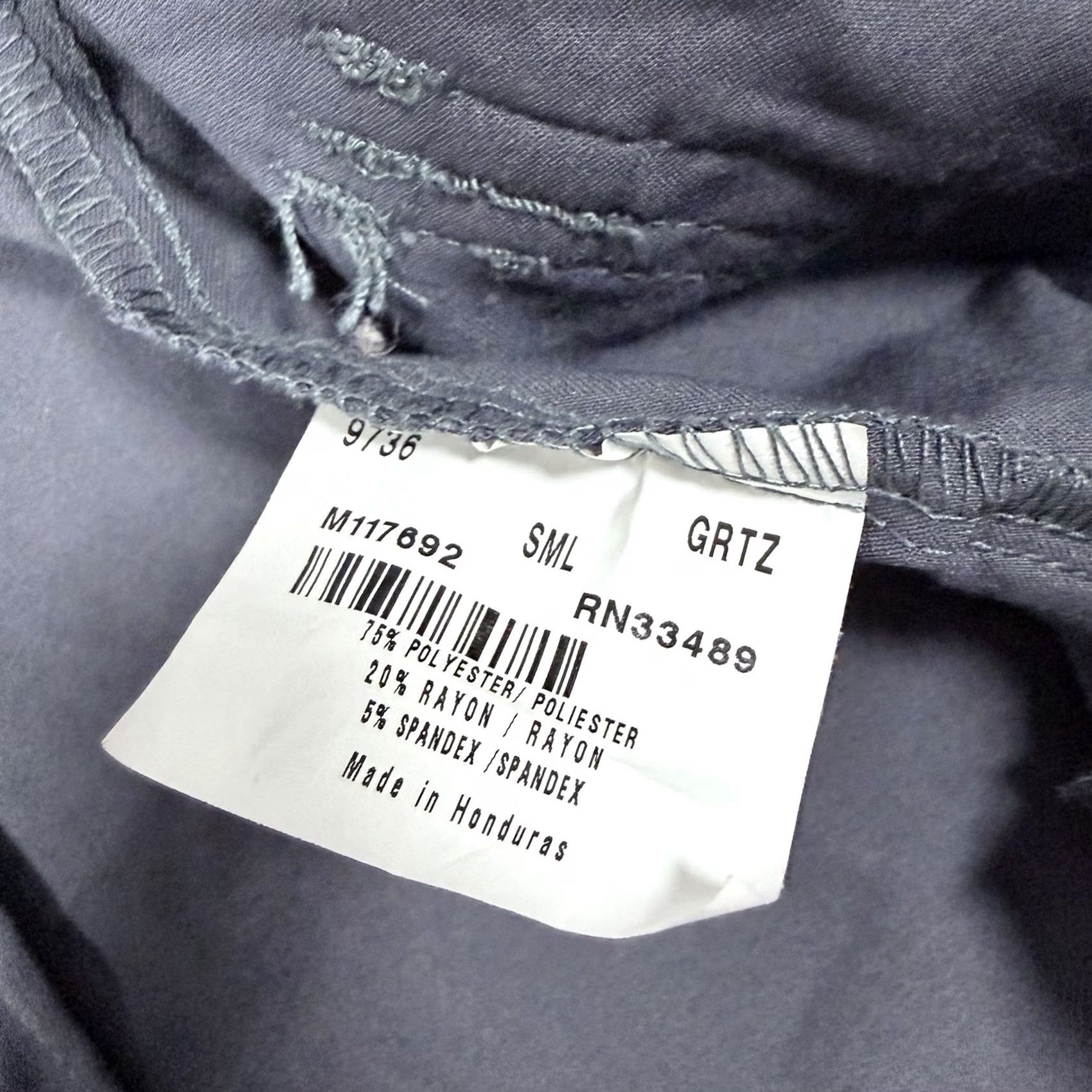 Vintage Urbane Full-Zip Long Sleeve Warm-Up Scrub Jacket Gray Women's Size Small jackets Size S / US 4 / IT 40 - 6 Thumbnail