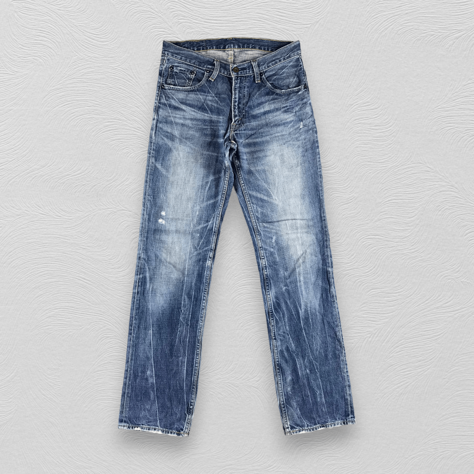 Levi's Vintage Levis 502 Jeans Faded Blue Denim KJ1304 Size US 31 - 1 Thumbnail
