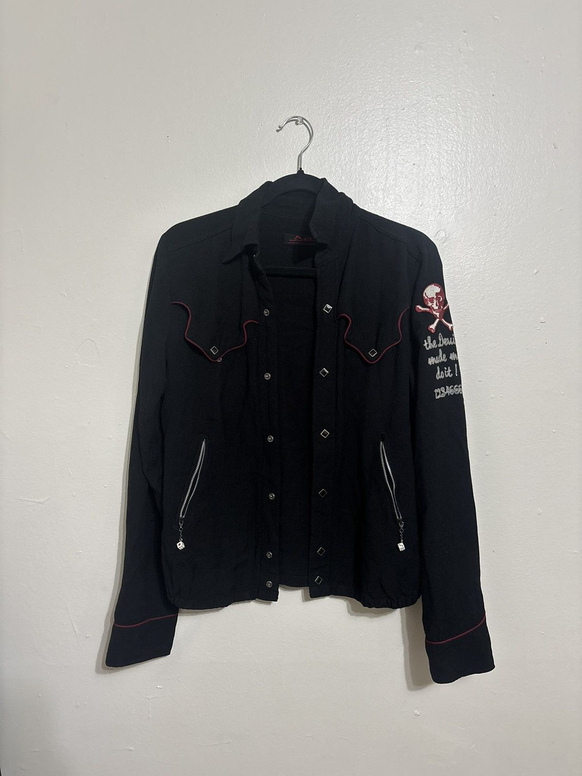 Hysteric Glamour Hysteric Glamour “The Devil Made Me Do It” Button up Size US S / EU 44-46 / 1 - 1 Thumbnail
