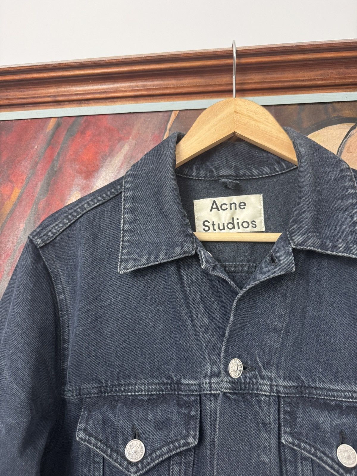 Acne Studios Acne Studios Jam Denim Jacket Designer Trucker Jeans Size US S / EU 44-46 / 1 - 2 Thumbnail