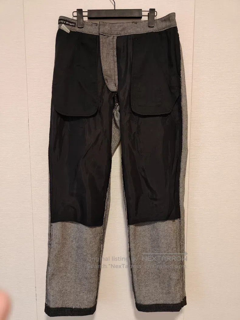 Issey Miyake Issey Miyake Wool Wide-leg Pants Size 25" / US 0 / IT 36 - 6 Thumbnail