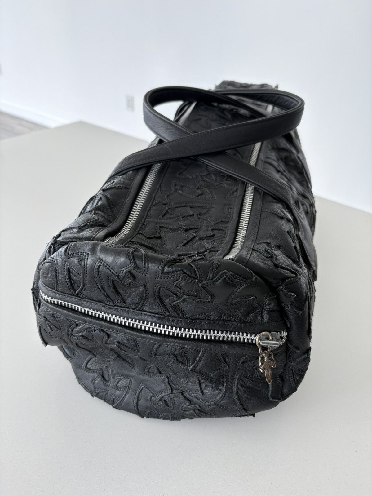 Chrome Hearts CHROME HEARTS BLACK CROSS DUFFLE Size ONE SIZE - 6 Thumbnail