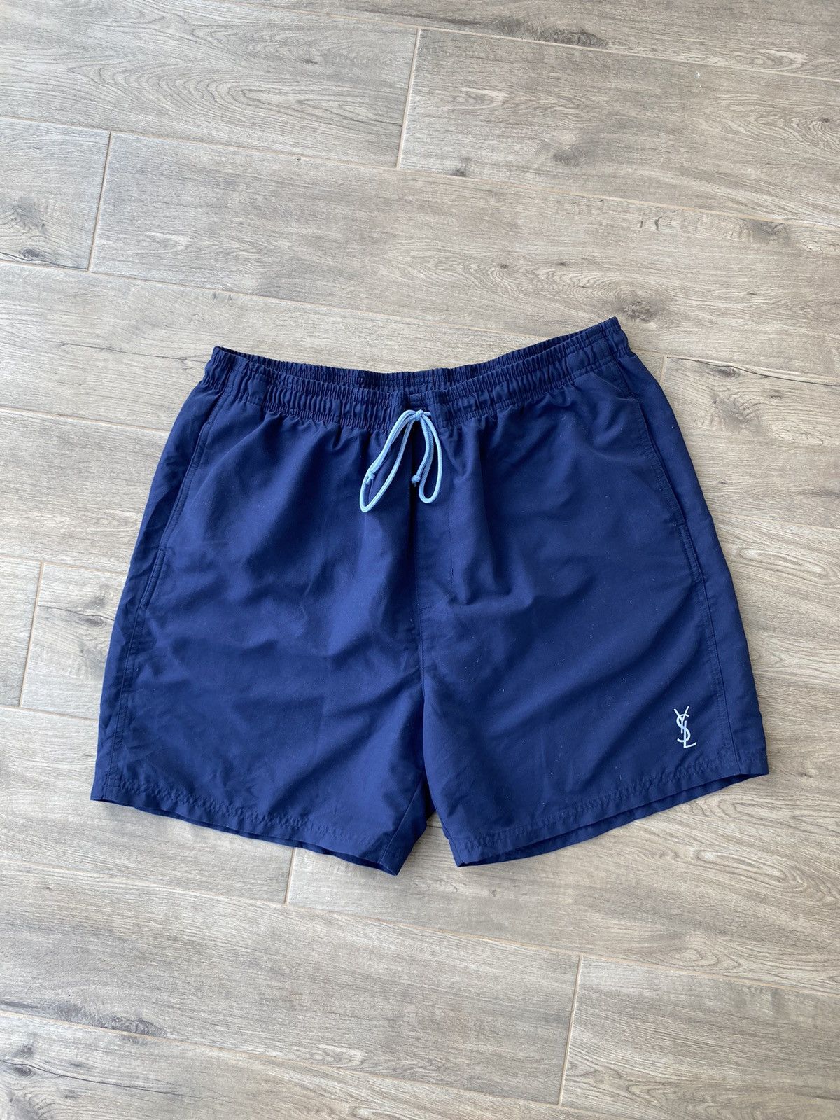 Vintage × Yves Saint Laurent Yves Saint Laurent Nylon Shorts Size US 34 / EU 50 - 1 Thumbnail