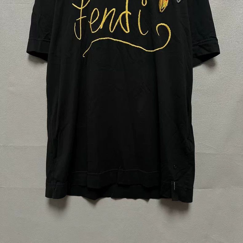 Fendi Fendi embroidered short sleeve T-shirt-2508 Size US M / EU 48-50 / 2 - 3 Thumbnail