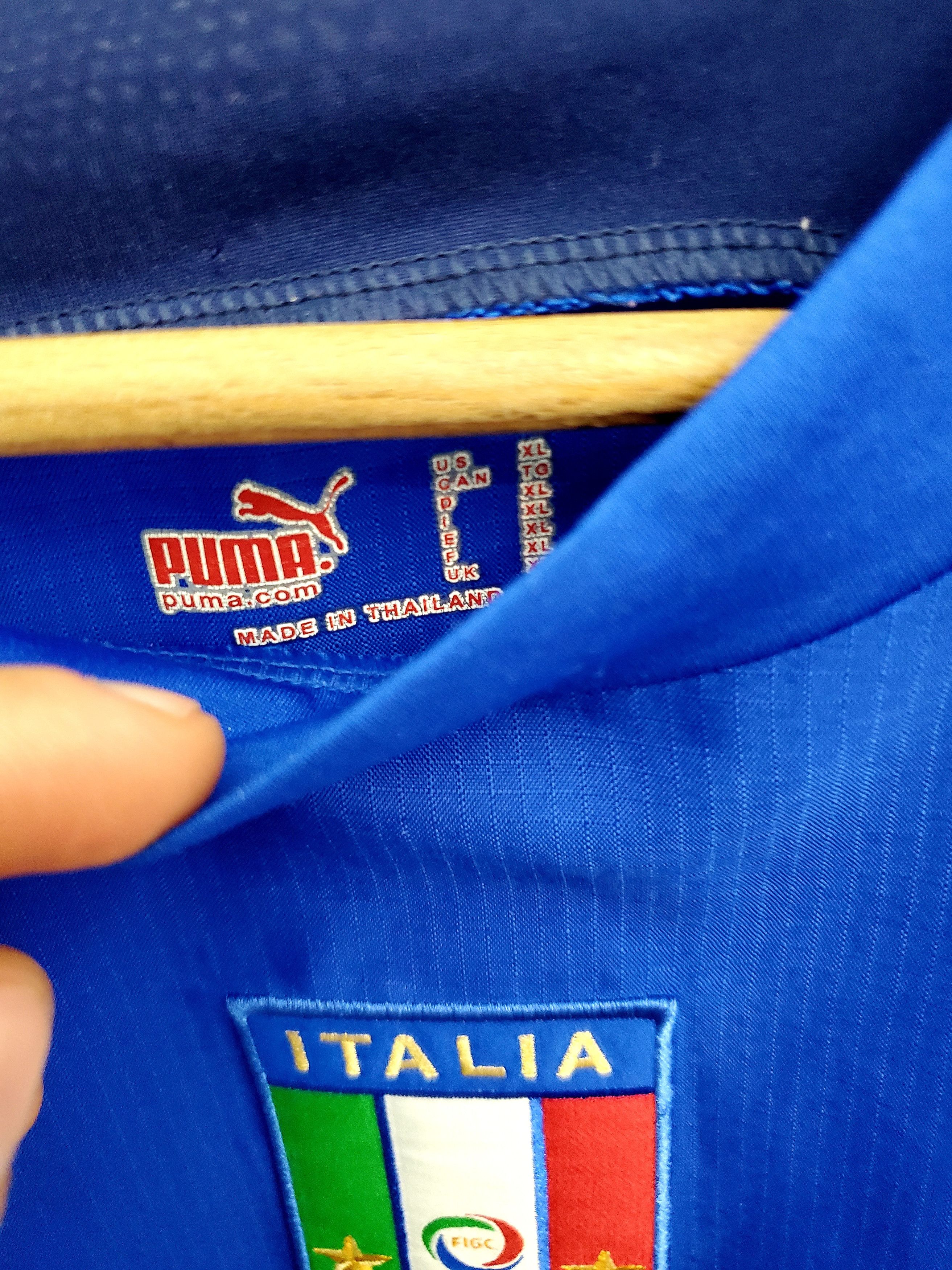 Puma × Vintage ITALY NATIONAL 2006 HOME FOOTBALL SHIRT JERSEY PUMA SIZE Xl Size US XL / EU 56 / 4 - 3 Thumbnail