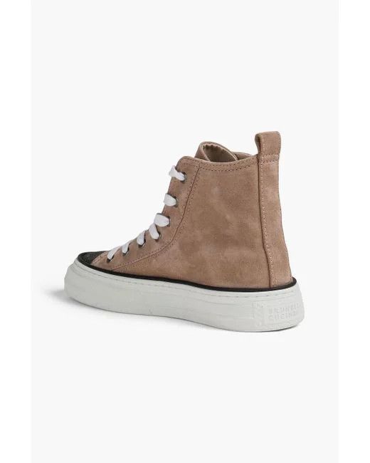 Brunello Cucinelli o1la1rc1a0425 Sneaker in Natural Size US 9 / IT 39 - 3 Thumbnail