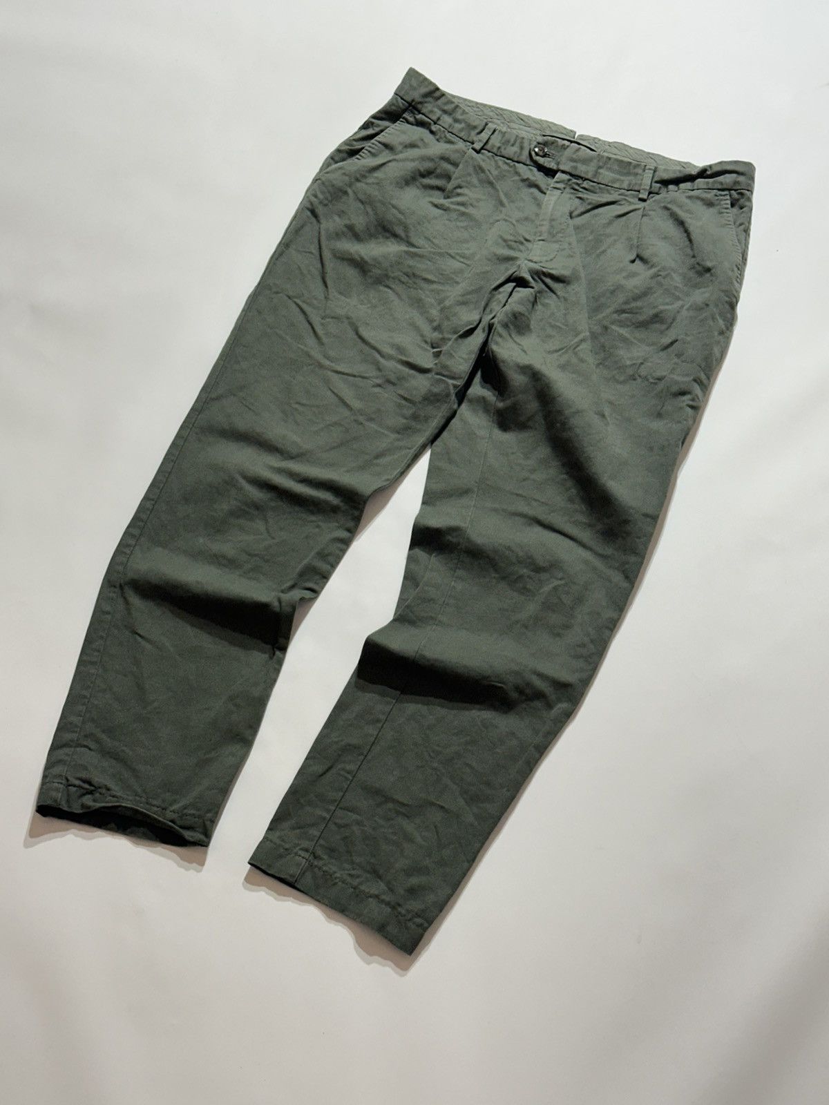 Suitsupply Suitsupply Campo Khaki Pants Size US 36 / EU 52 - 2 Thumbnail