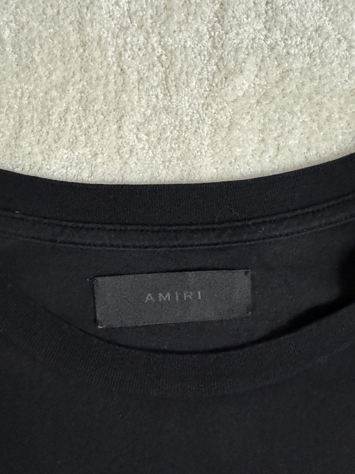 Amiri 💠Amiri💠 CORE LOGO TEE BLACK / BLUE (XL) Size US XL / EU 56 / 4 - 3 Thumbnail
