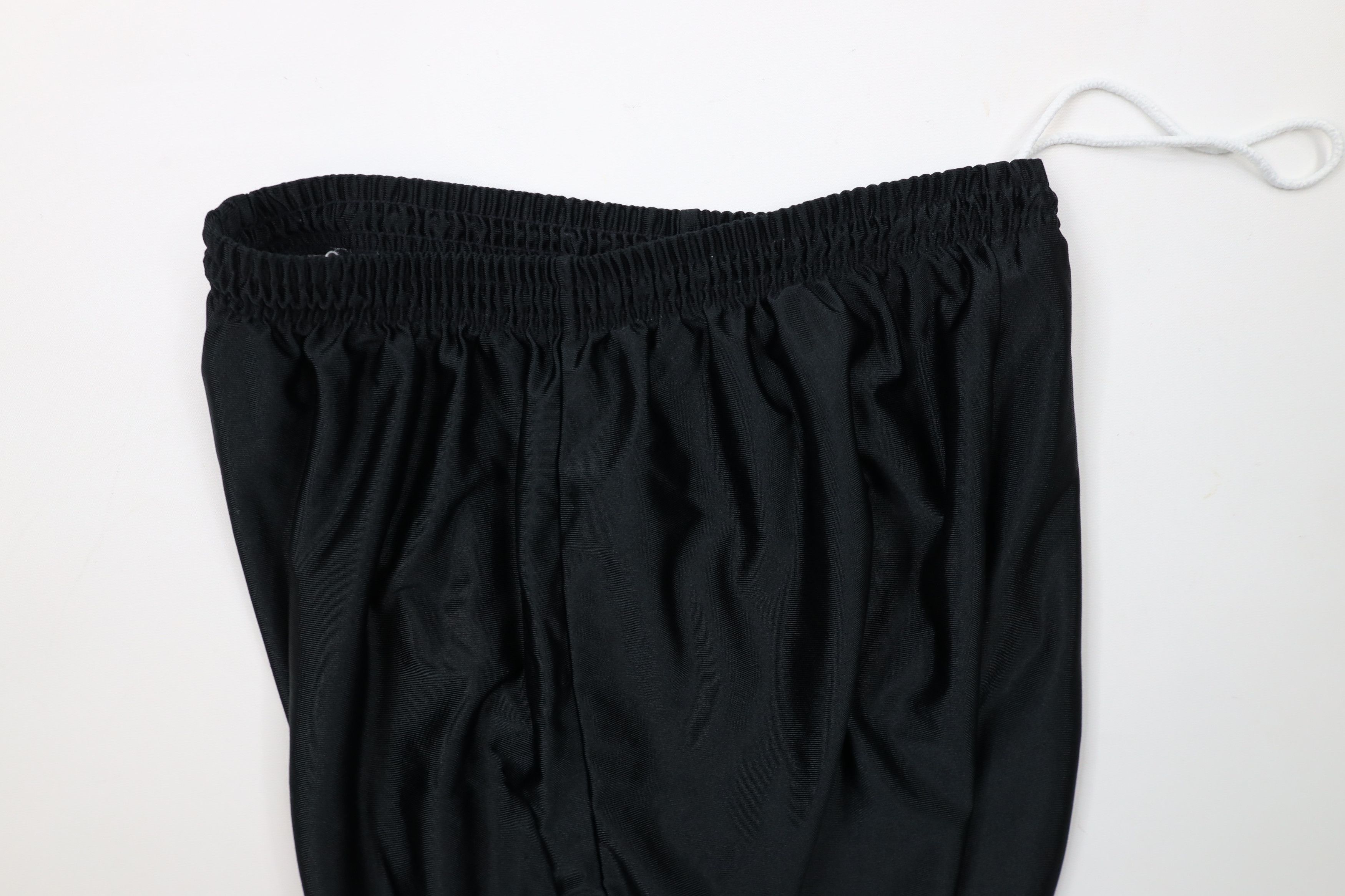 Nike × Vintage Vintage 90s Nike Scott Mini Swoosh Above Knee Shorts Black Size US 34 / EU 50 - 8 Thumbnail