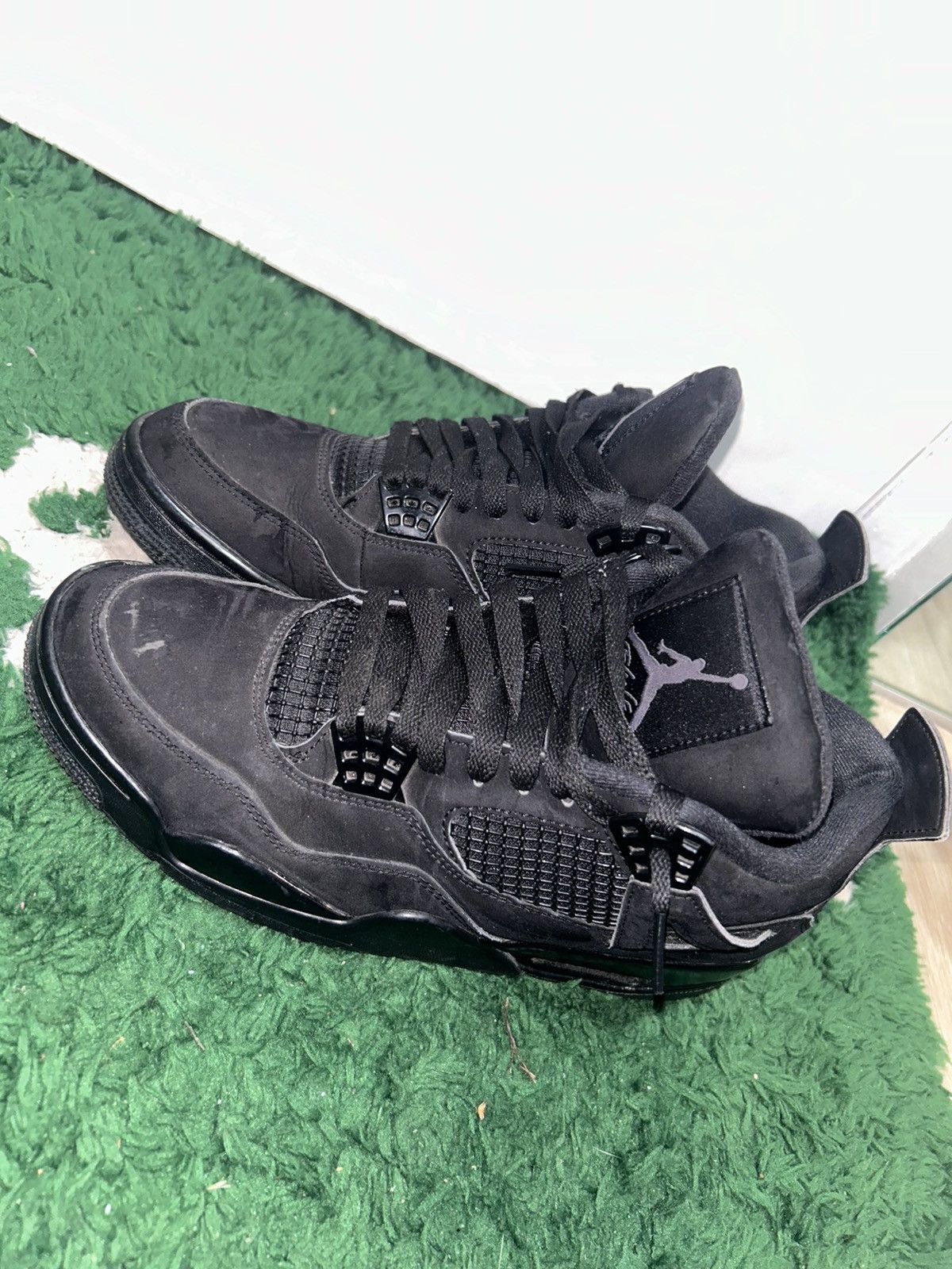 Jordan Brand Jordan 4 black cat size 9.5 Preowned no box Size US 9.5 / EU 42-43 - 6 Thumbnail