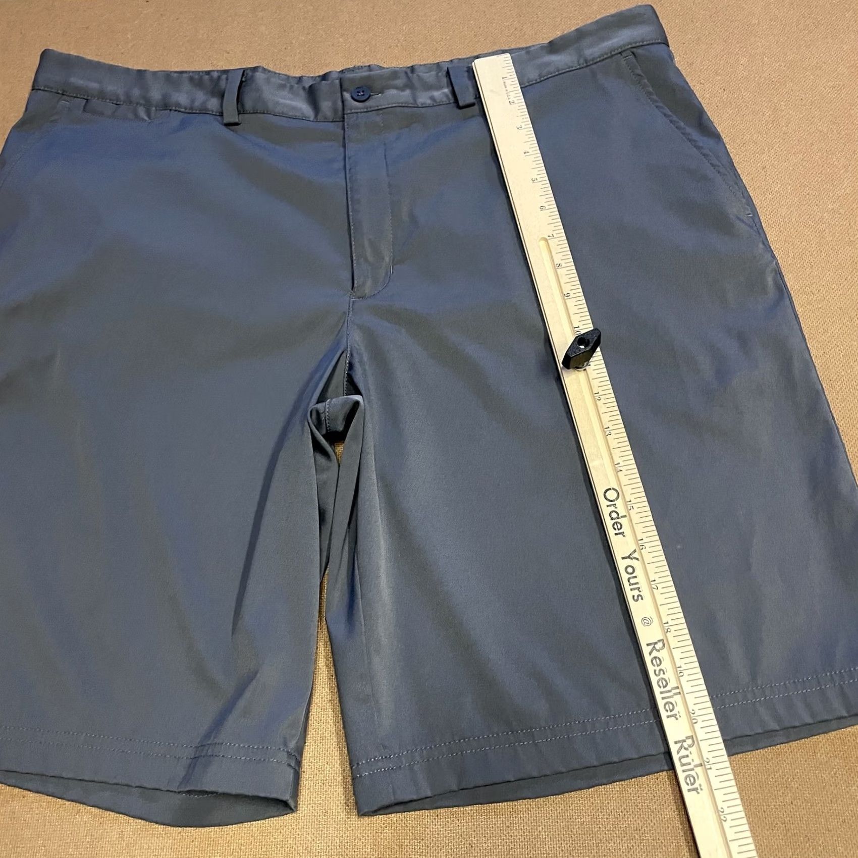 Nike Nike Dri-FIT Shorts Mens 40 Gray Golf Performance Lightweight Athletic Swoosh Size US 40 / EU 56 - 6 Thumbnail