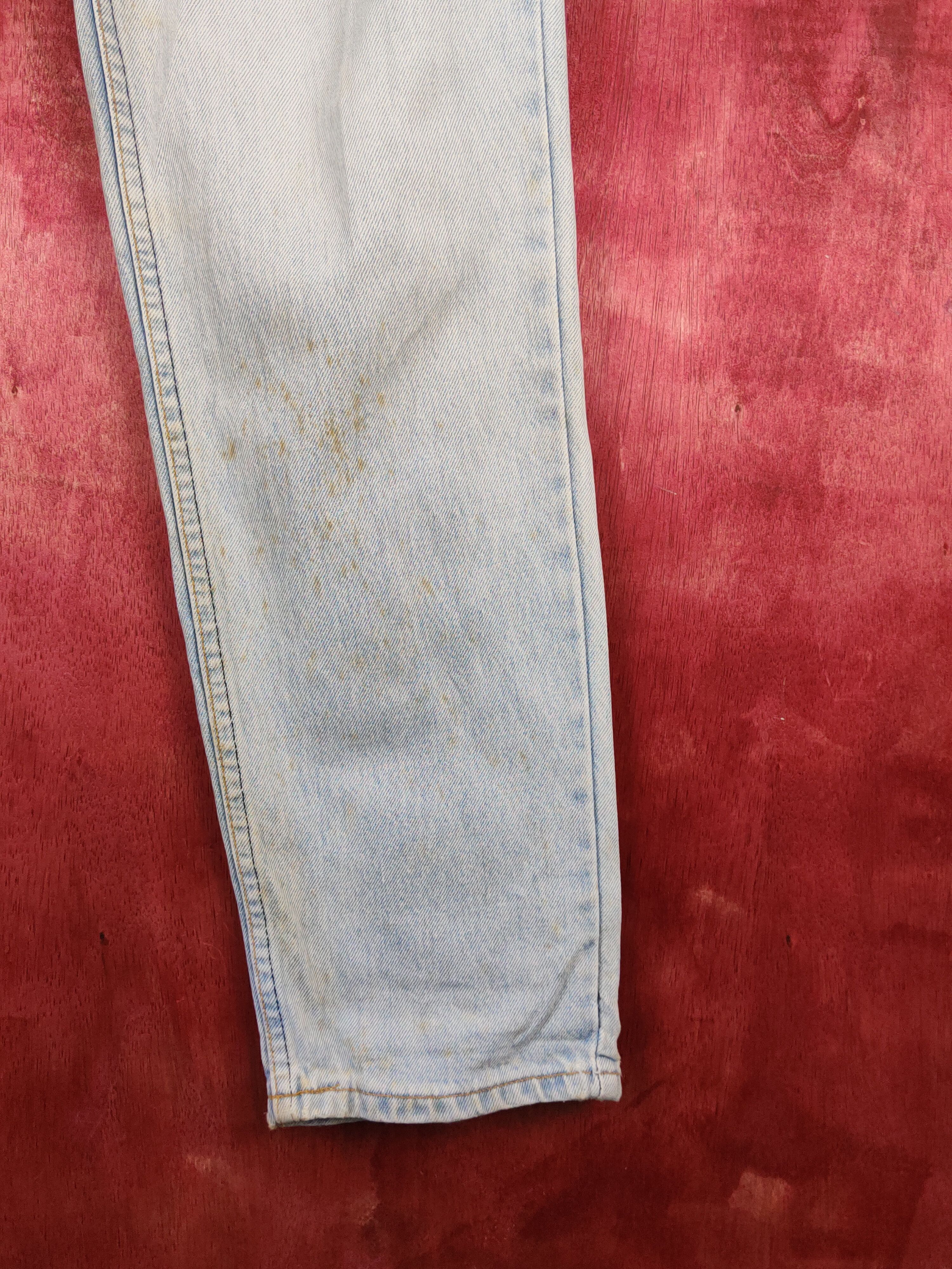 Edwin Edwin vintage Blue Faded Distressed Ripped Jeans #S1809 Size US 29 - 6 Thumbnail