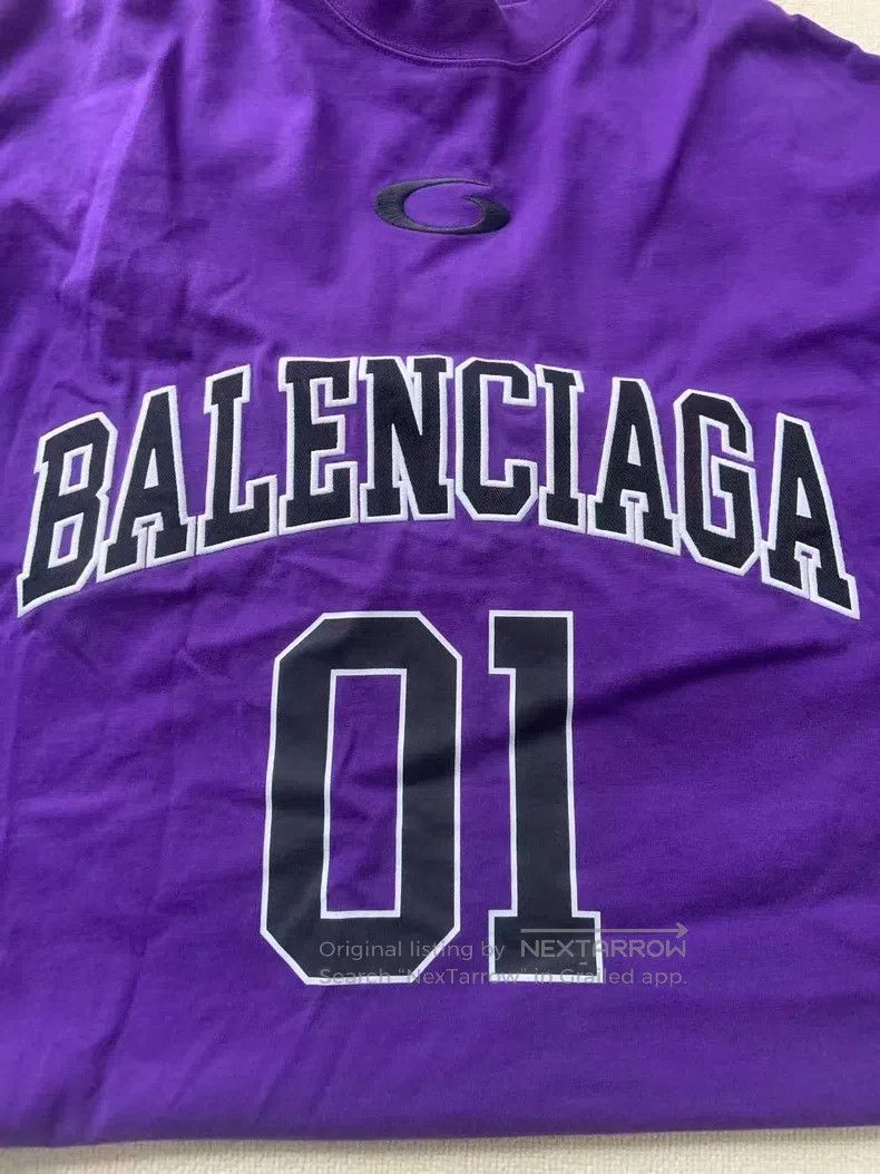 Balenciaga Balenciaga Letter Printed Round Neck Short Sleeve T-Shirt Size US M / EU 48-50 / 2 - 3 Thumbnail
