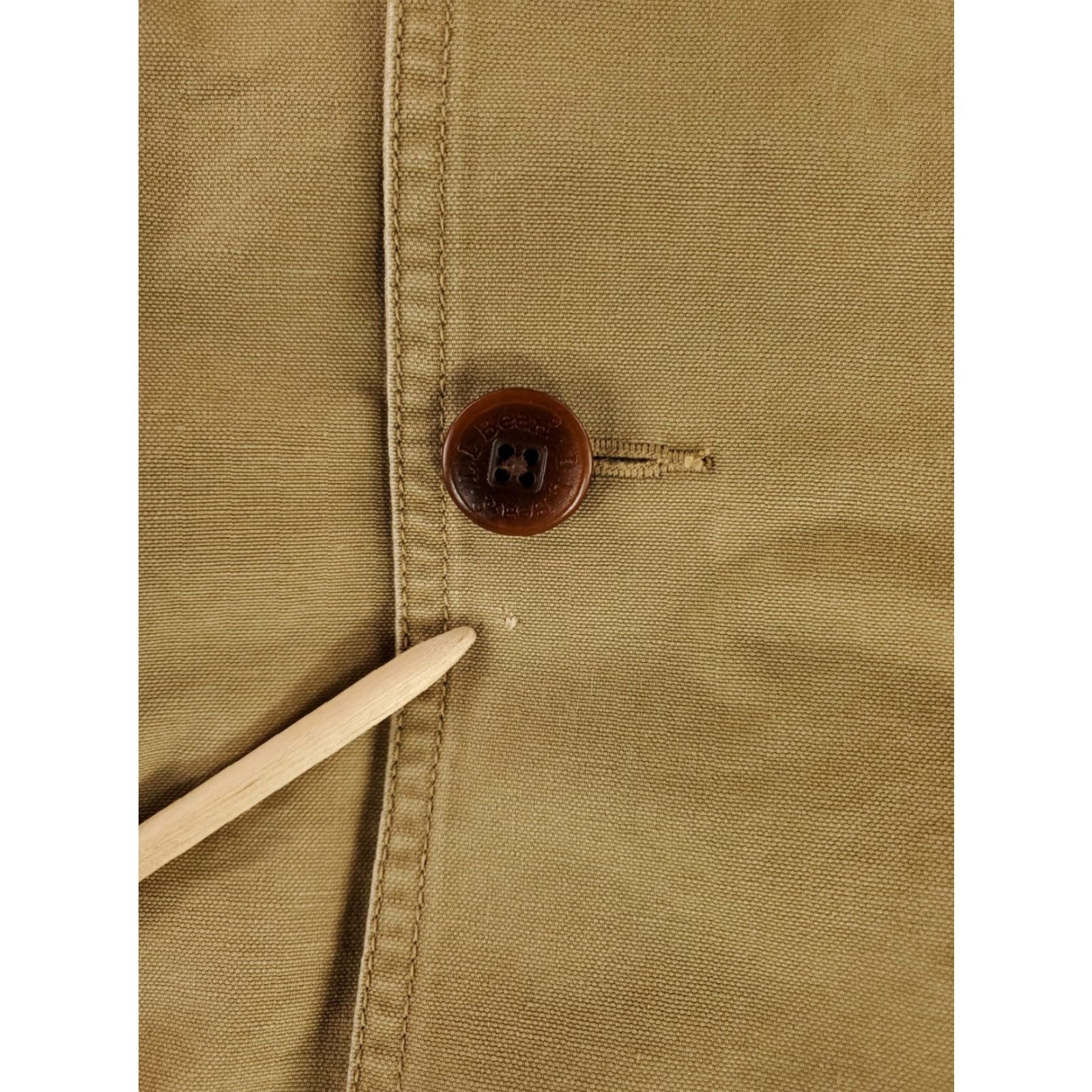 Vintage VINTAGE LL Bean Chore Jacket Corduroy Collar Tan Mens L Size US L / EU 52-54 / 3 - 5 Thumbnail