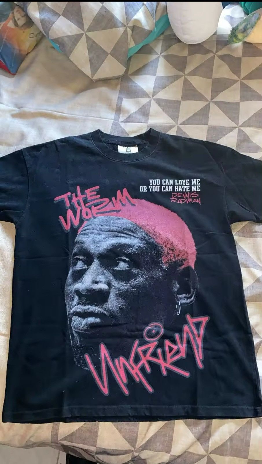 Vintage Dennis Rodman black vintage tee Size US M / EU 48-50 / 2 - 3 Thumbnail